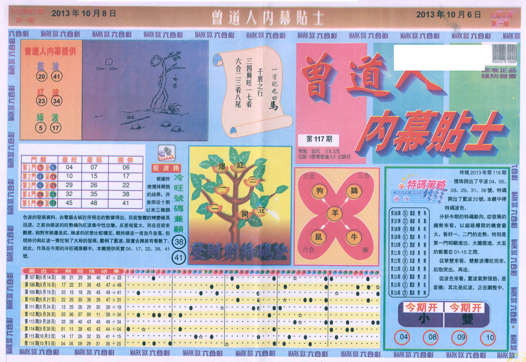 曾道人内幕贴士