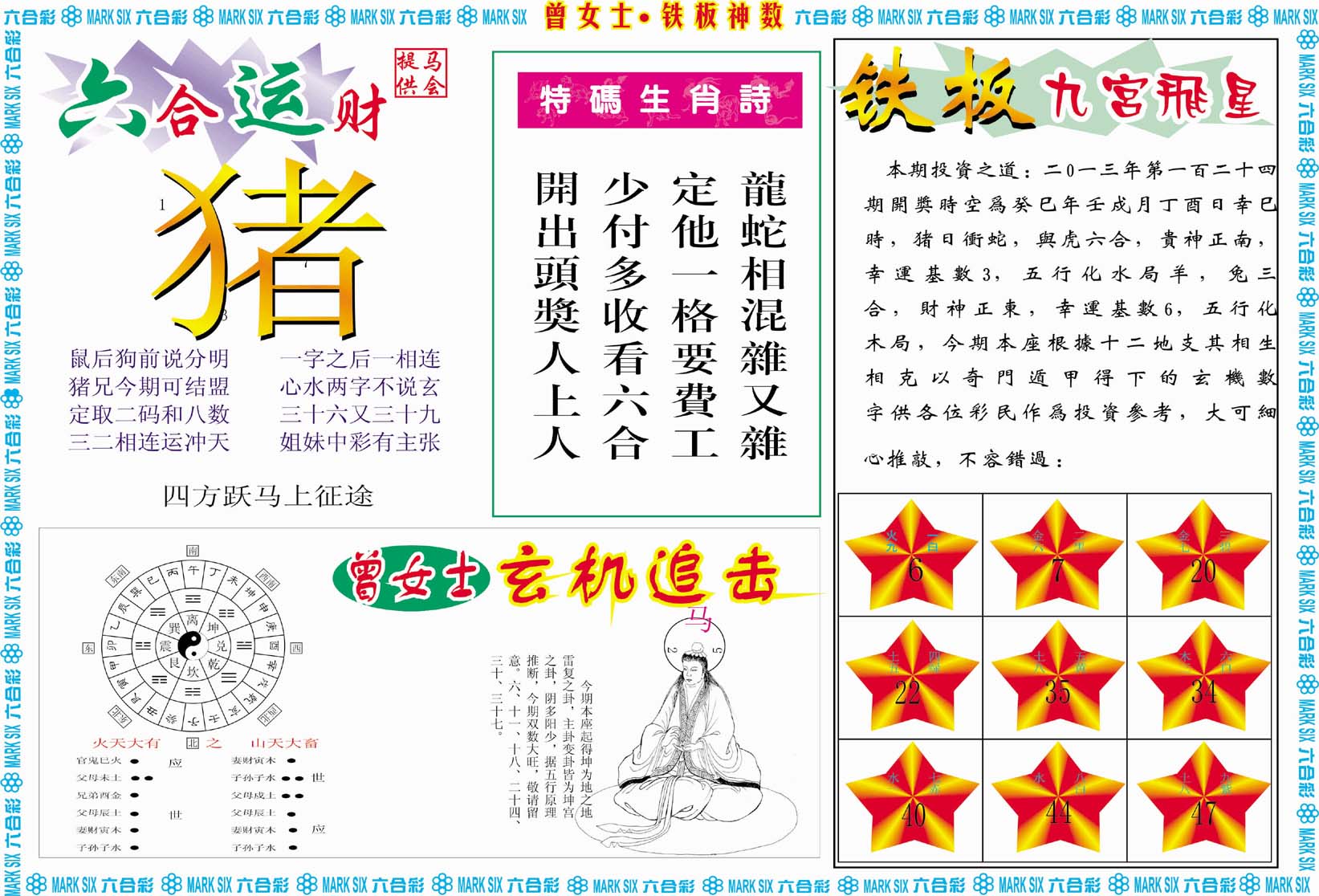 曾女士铁板神数