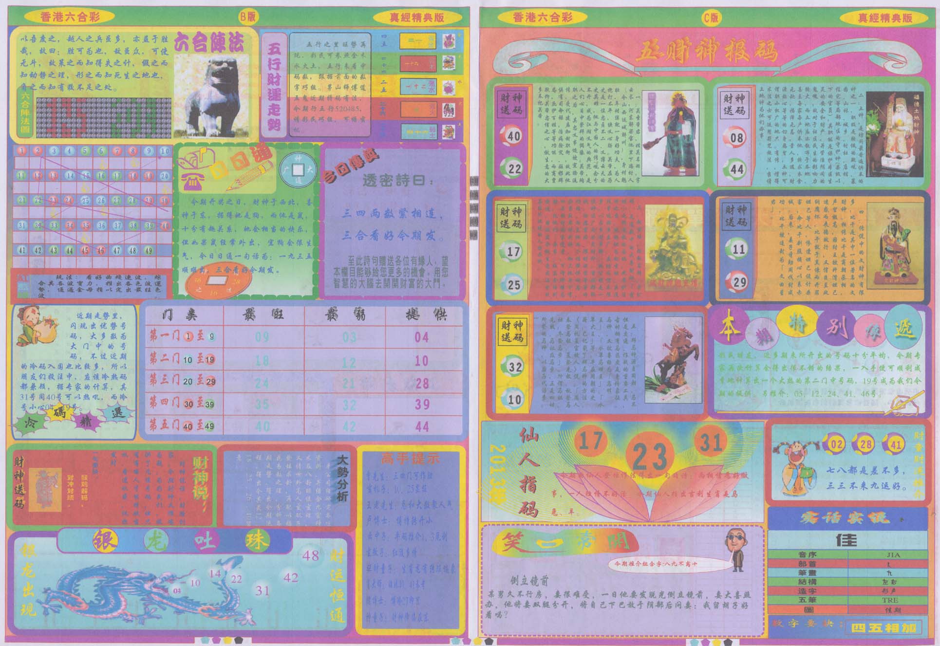 香港六合彩真经