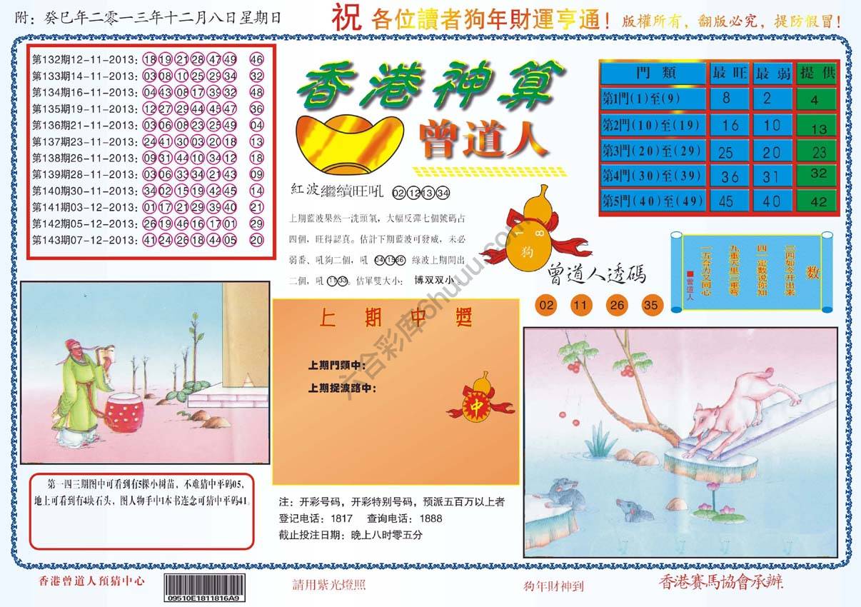 香港神算曾道人