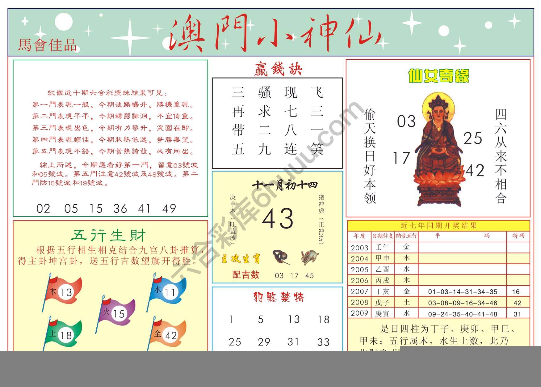 澳门小神仙
