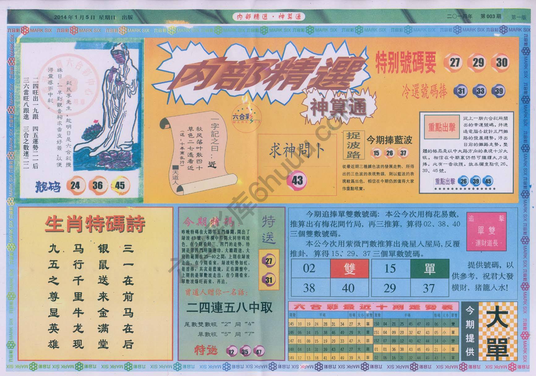 内部精选神算通