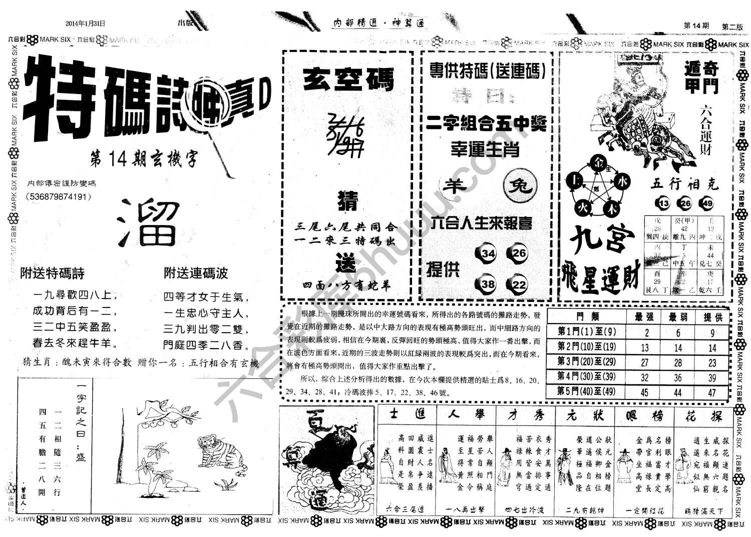 内部精选神算通