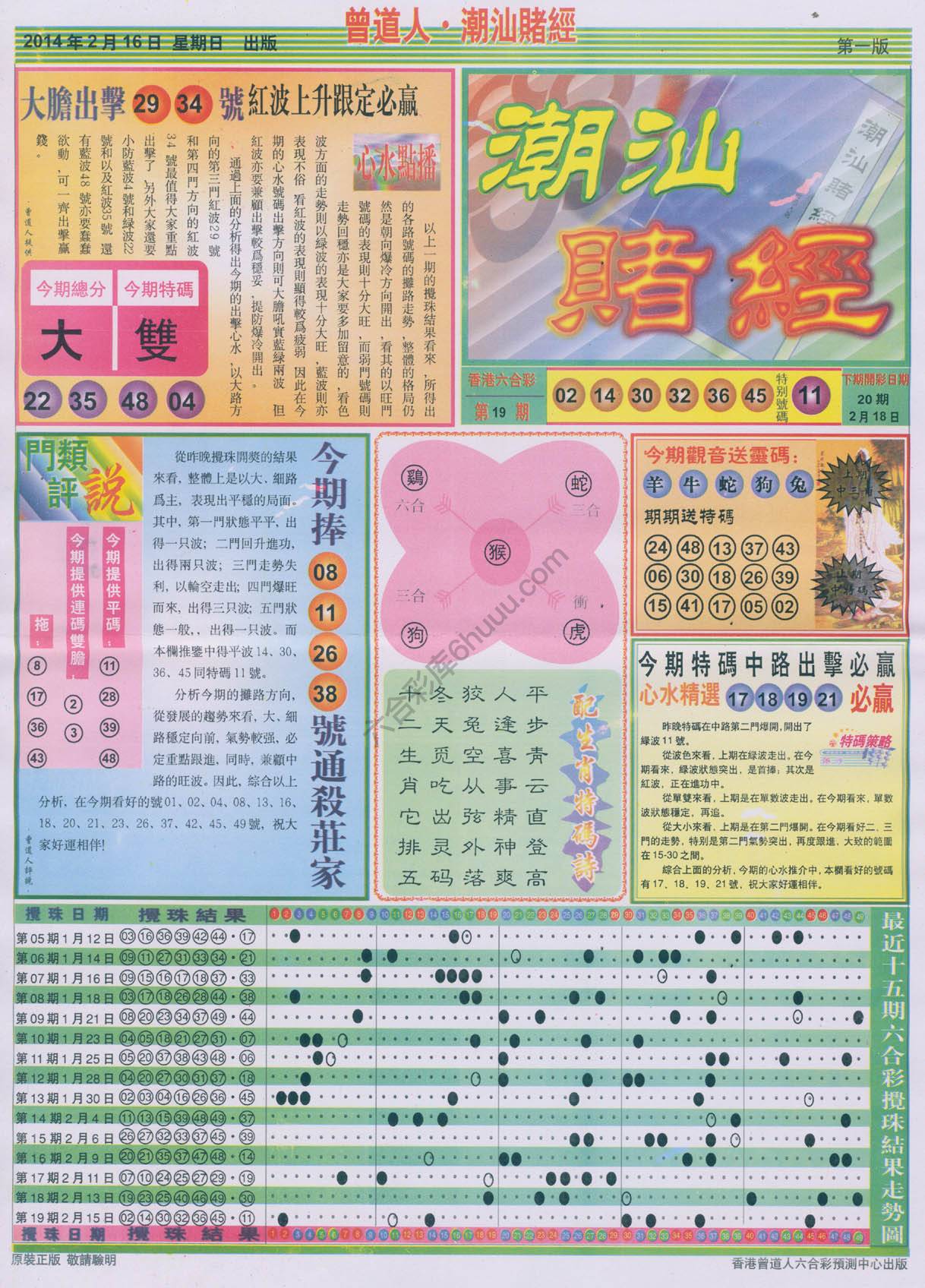 曾道人潮汕赌经