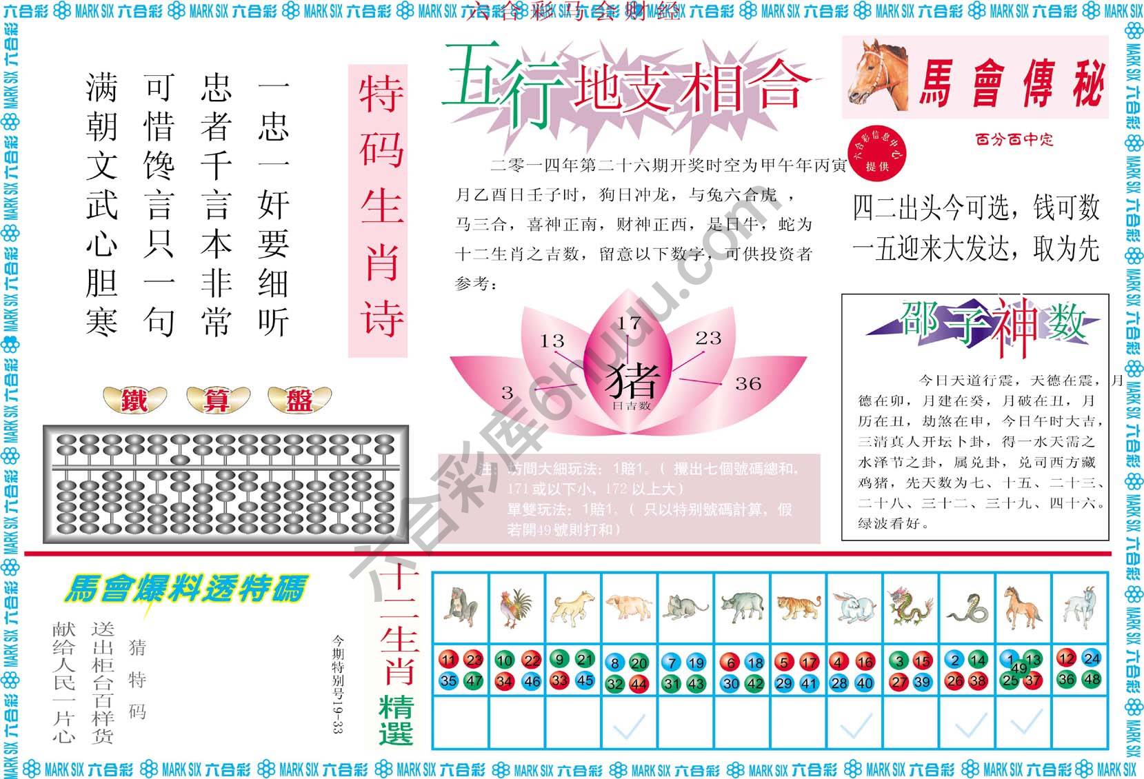 六合彩马会财经