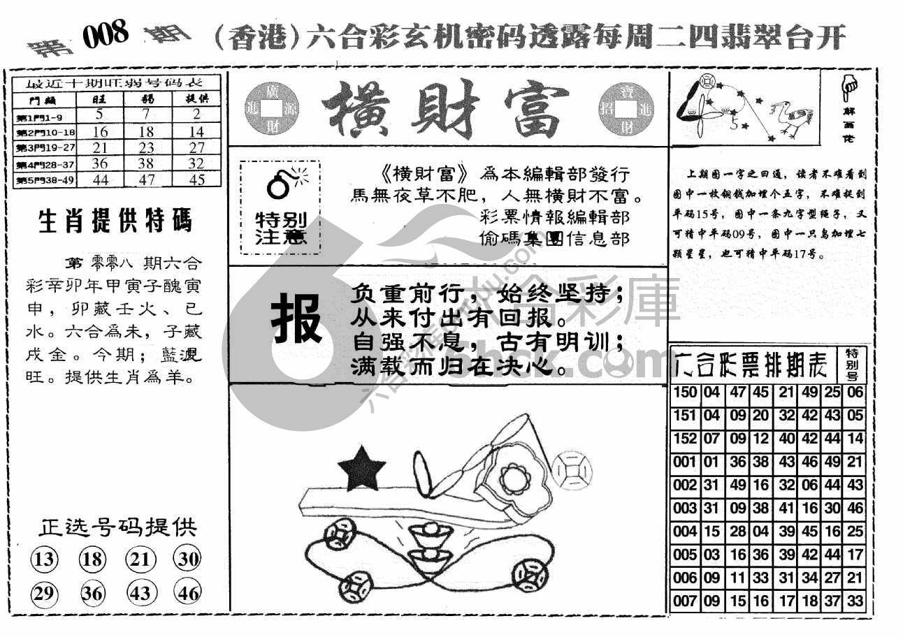 横财富