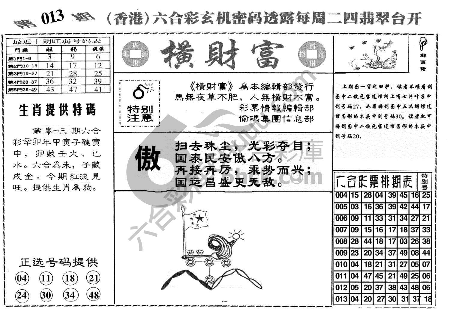 横财富