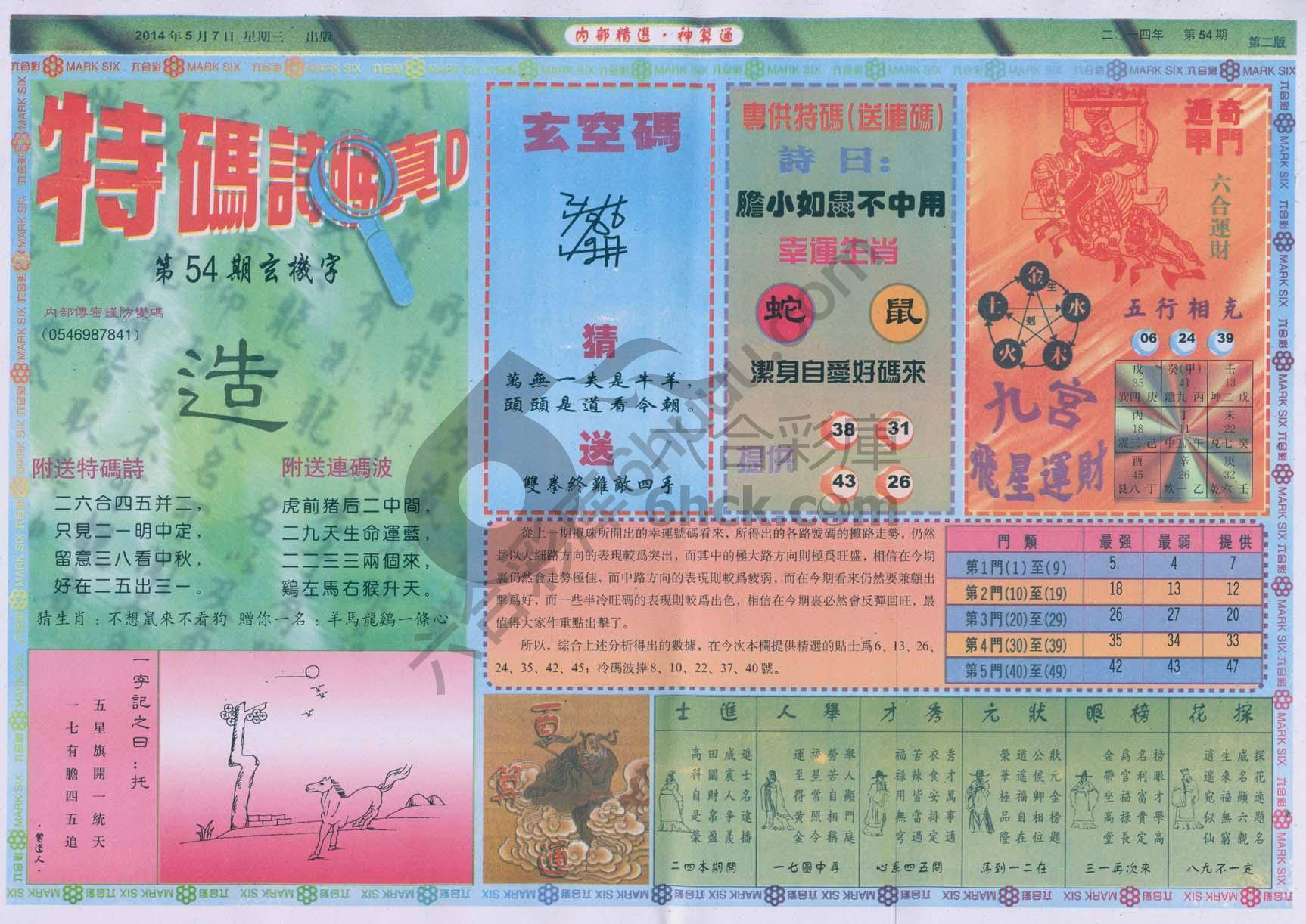 内部精选神算通