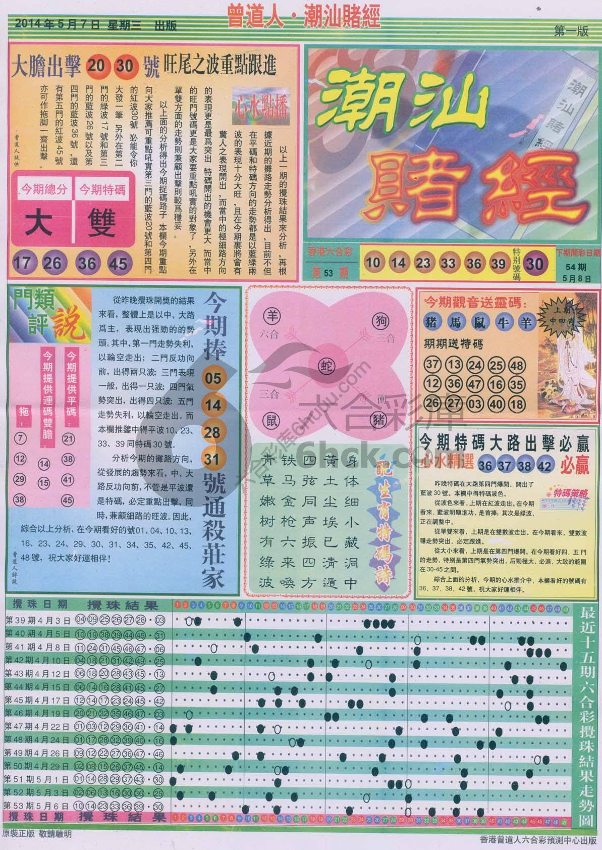 曾道人潮汕赌经