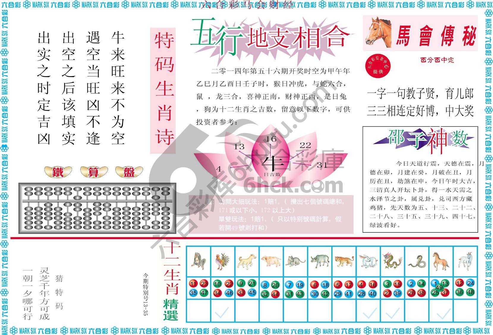 六合彩马会财经