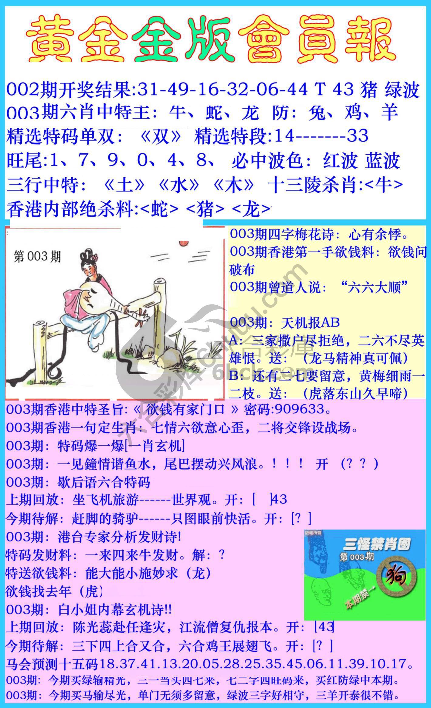 黄金金版会员报