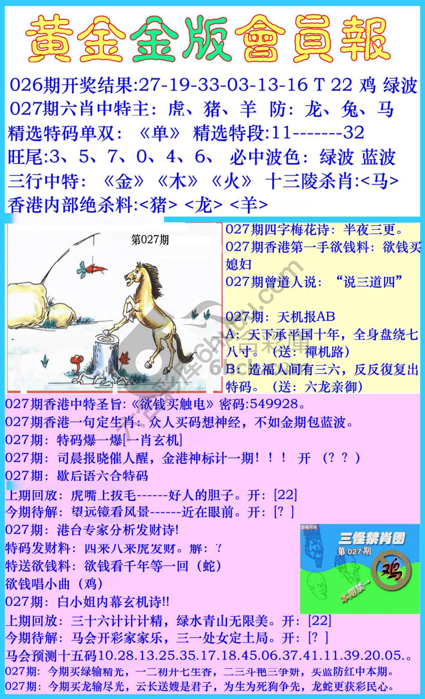 黄金金版会员报