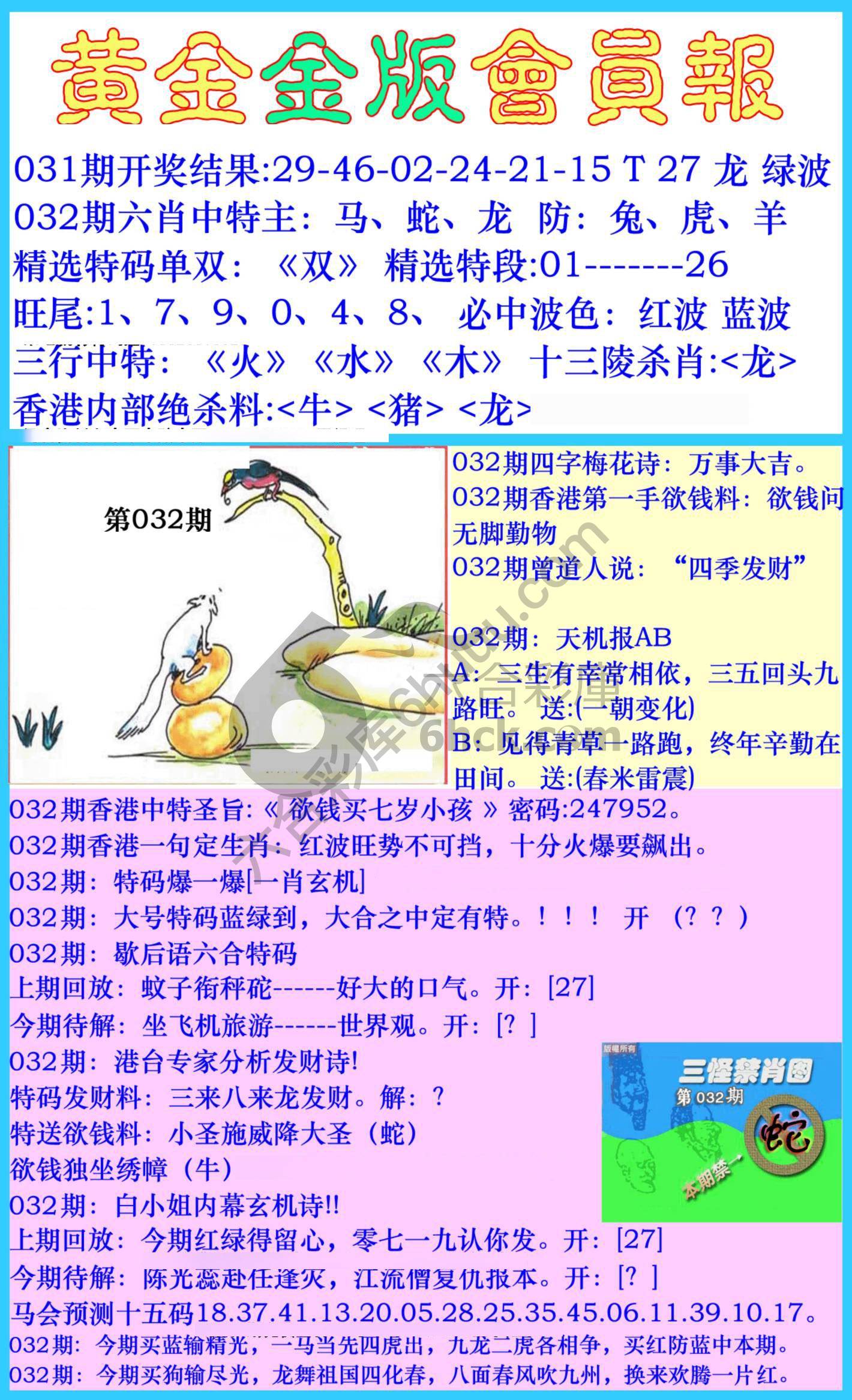 黄金金版会员报