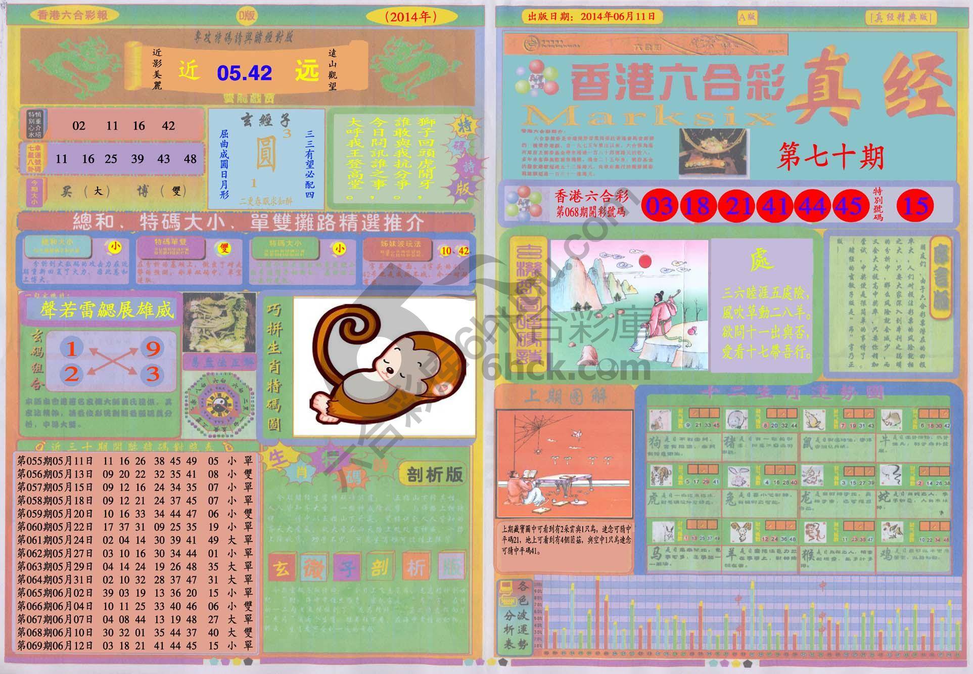 香港六合彩真经