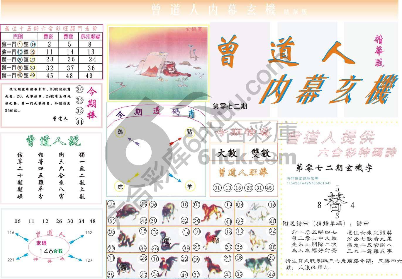 曾道人内幕玄机(精华版)