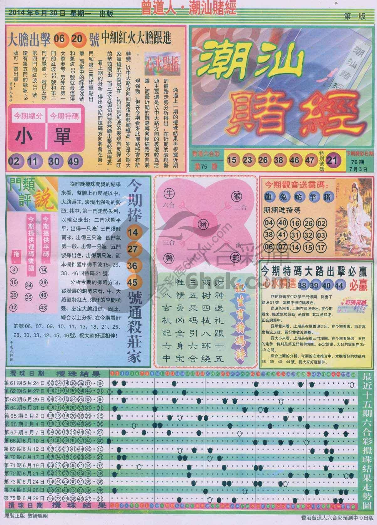 曾道人潮汕赌经