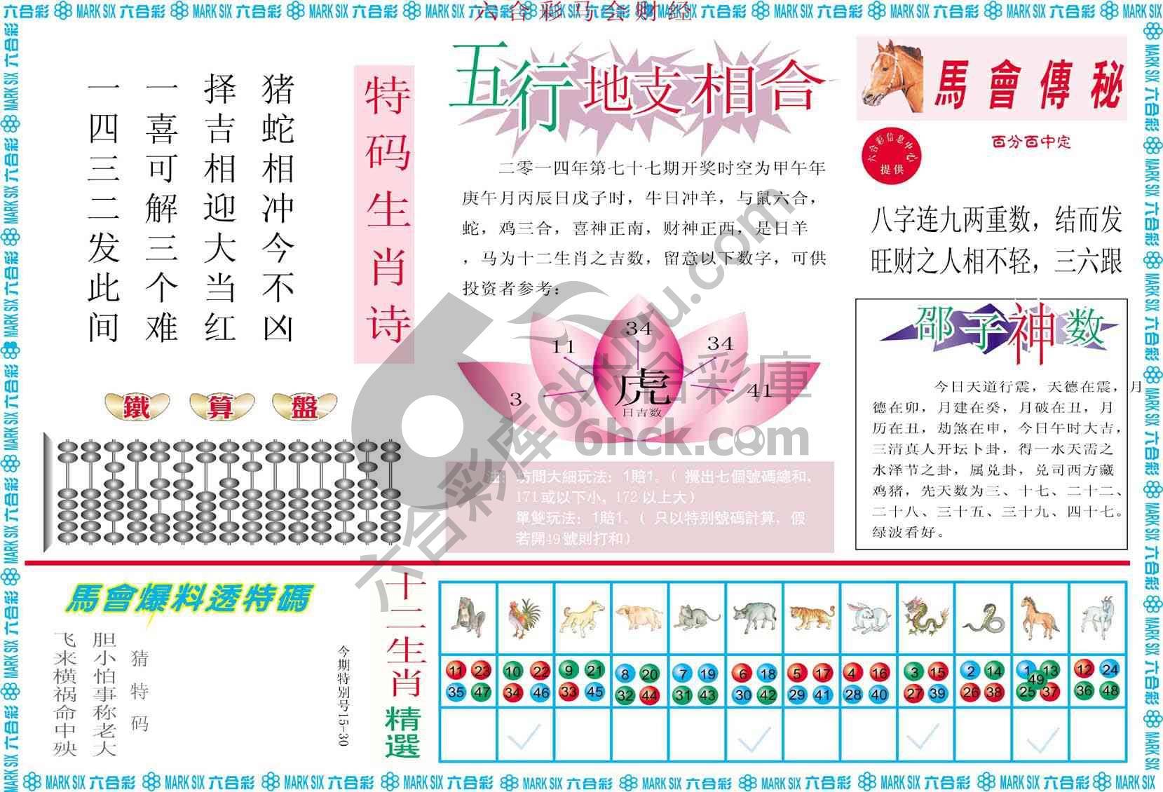 六合彩马会财经