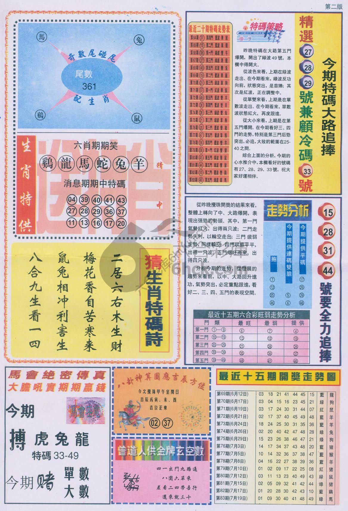 曾道人内幕消息