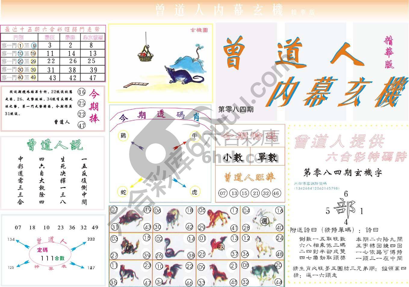 曾道人内幕玄机(精华版)