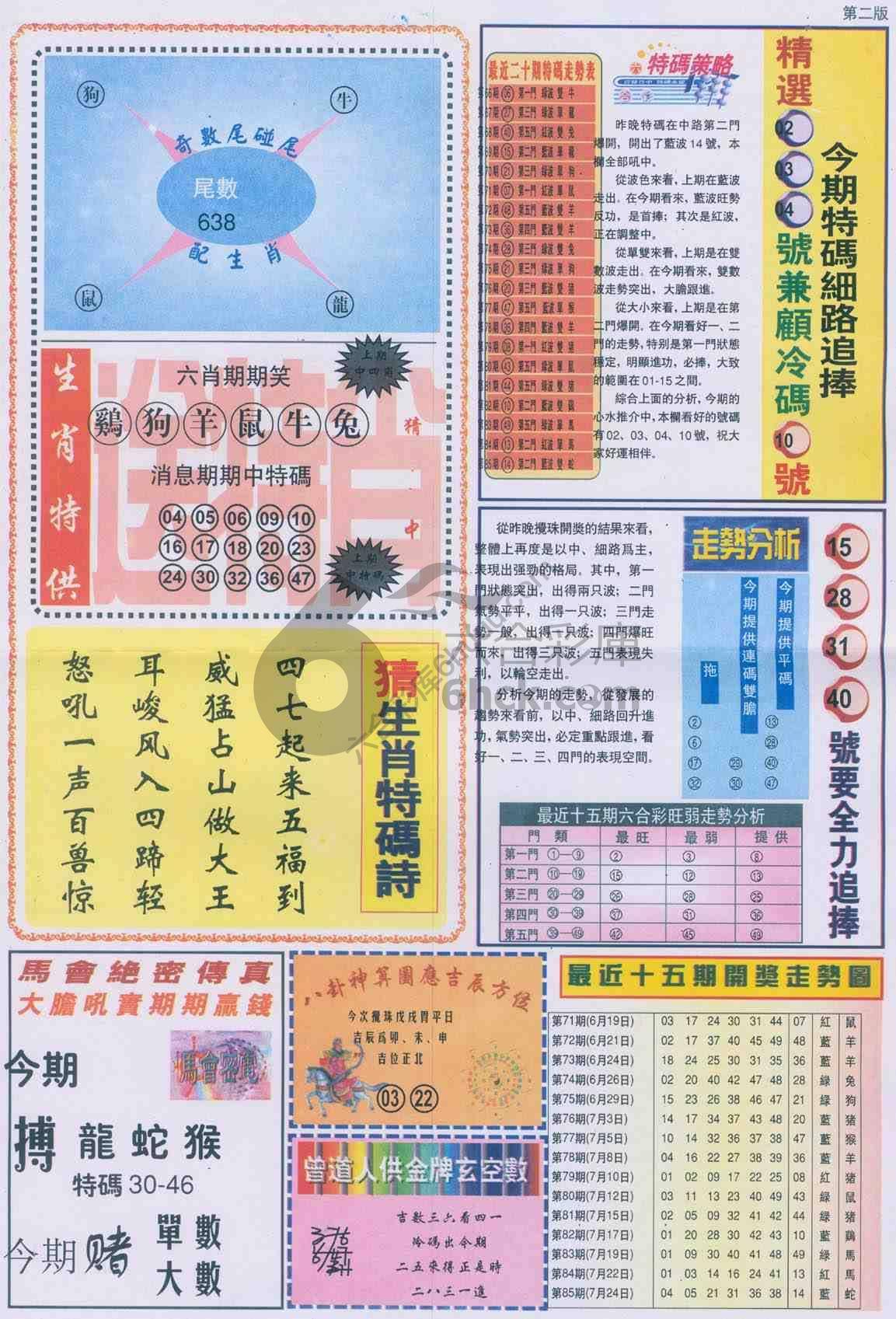 曾道人内幕消息
