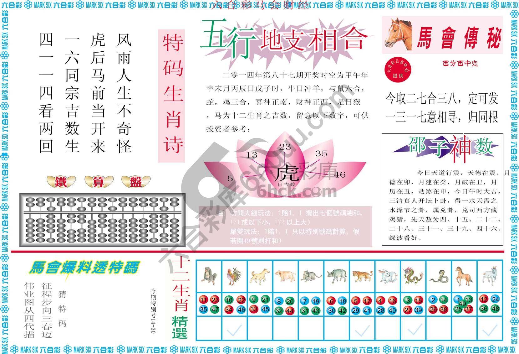 六合彩马会财经