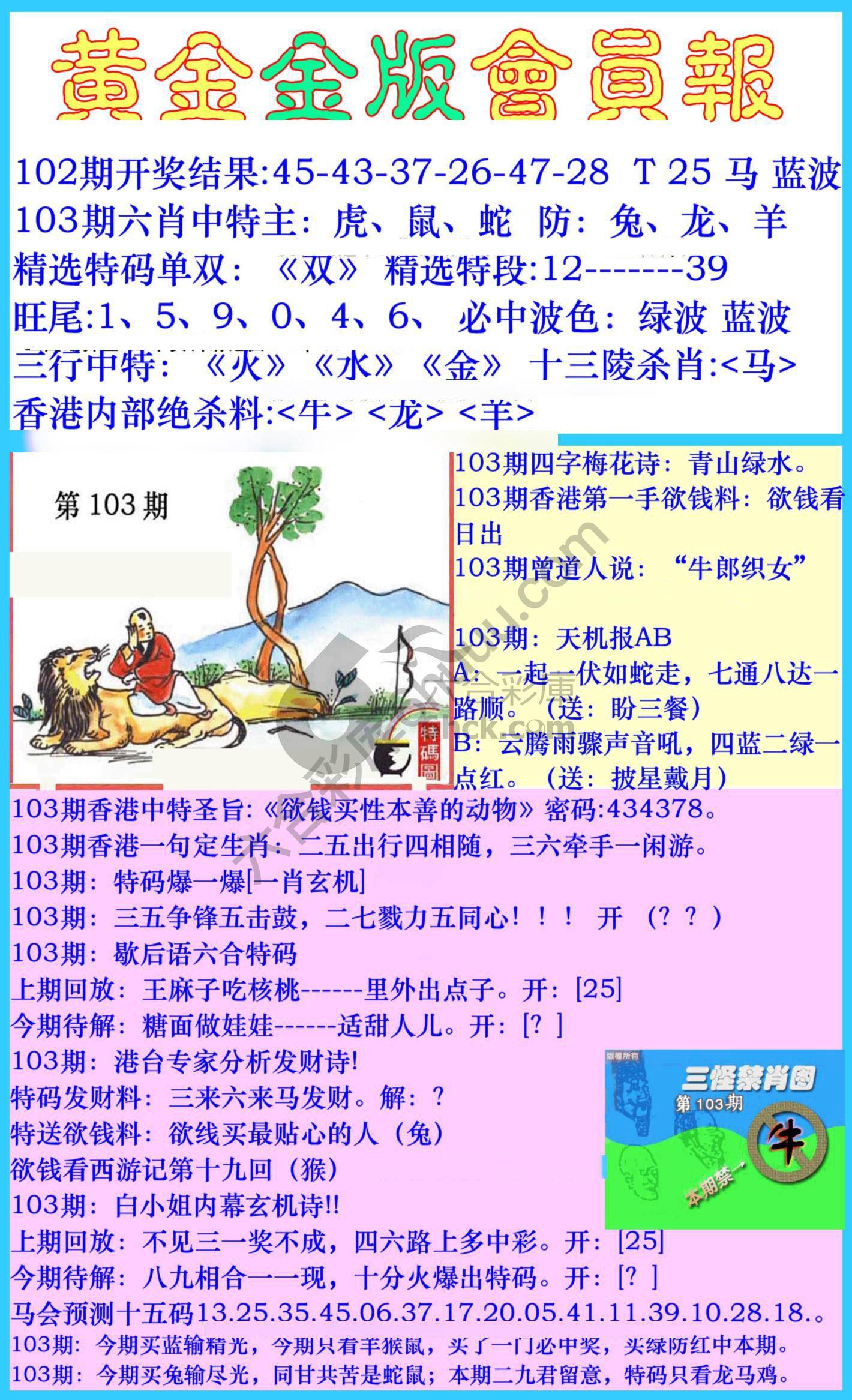 黄金金版会员报