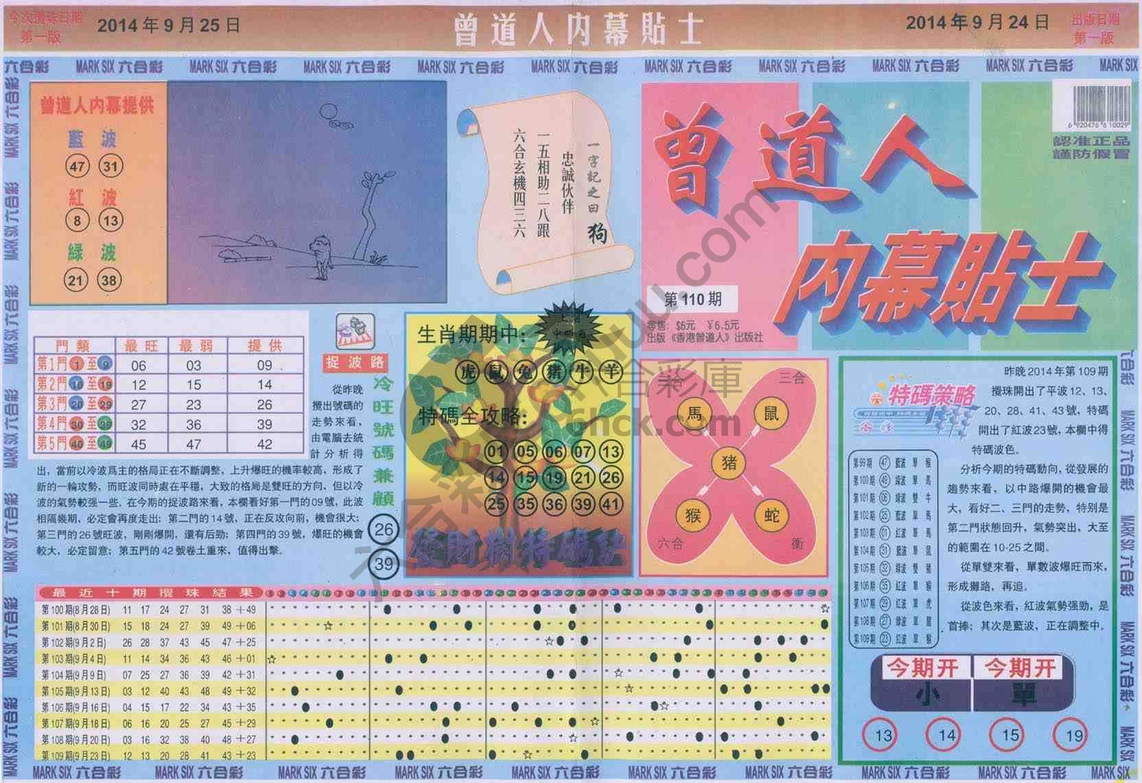 曾道人内幕贴士