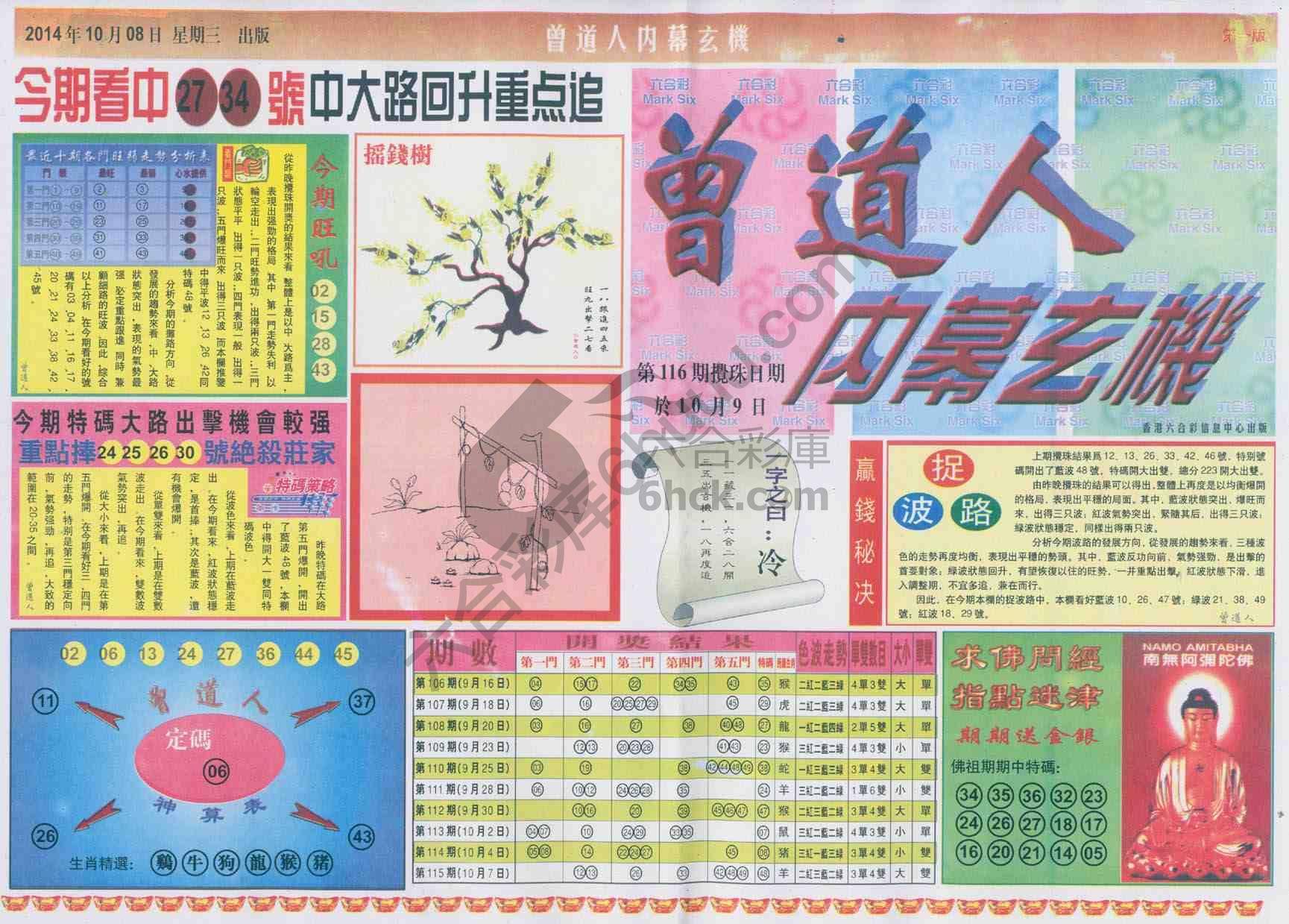 曾道人内幕玄机