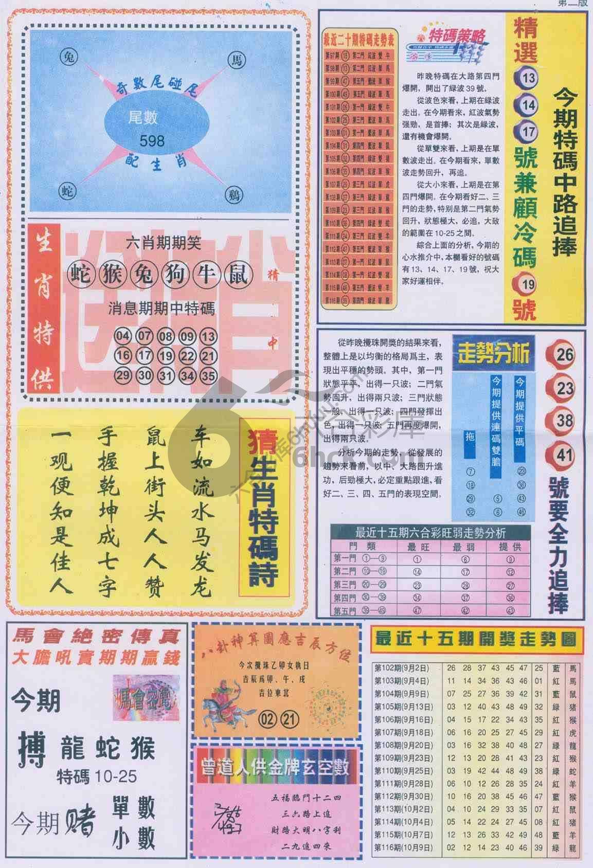 曾道人内幕消息