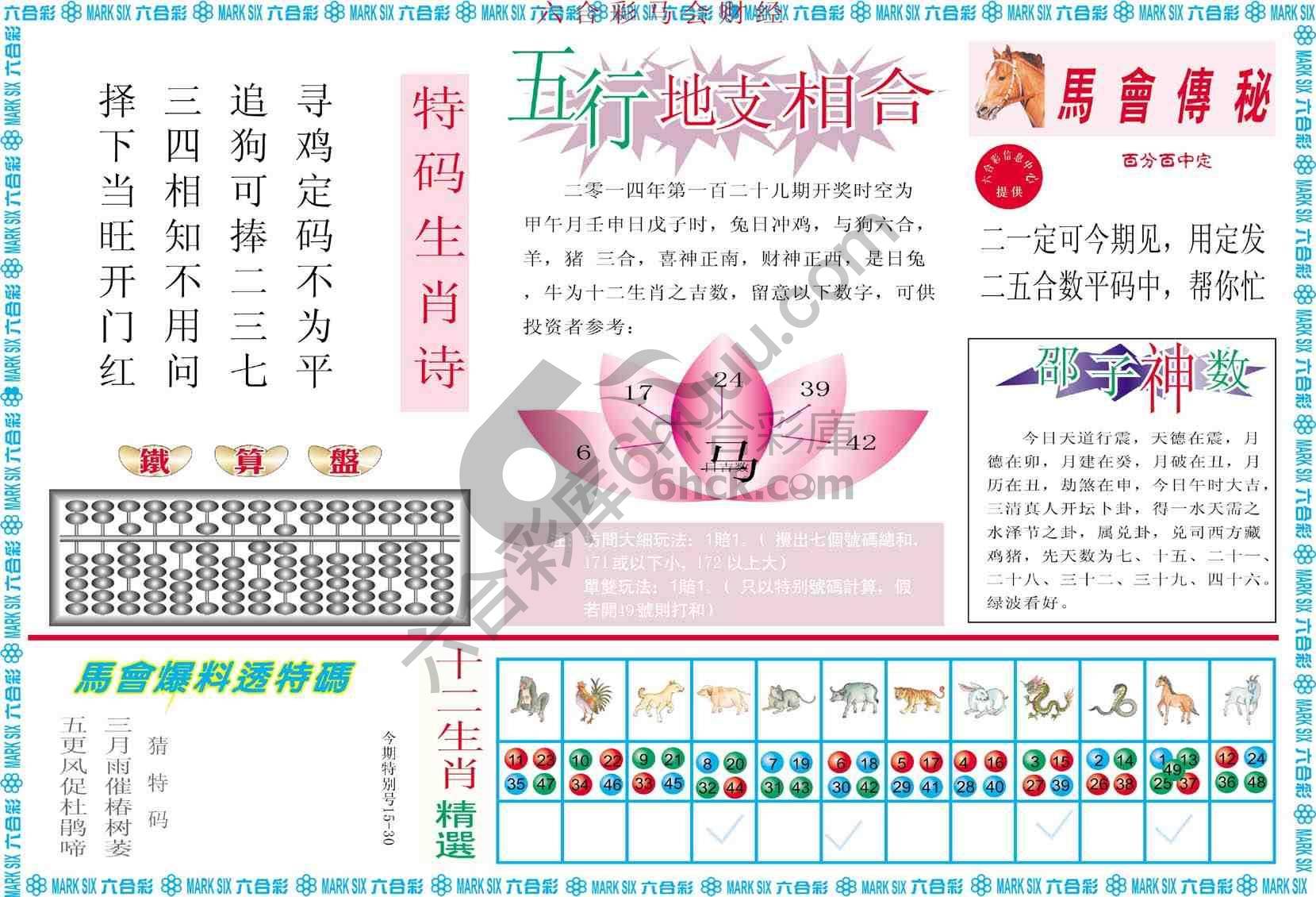六合彩马会财经