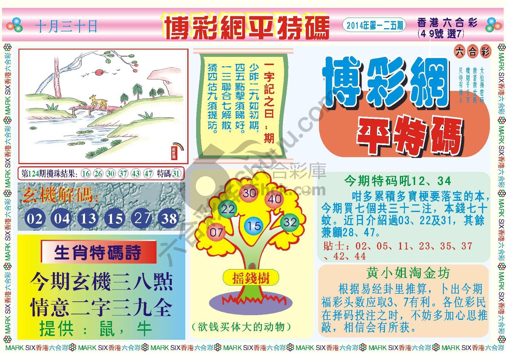 博彩网平特码