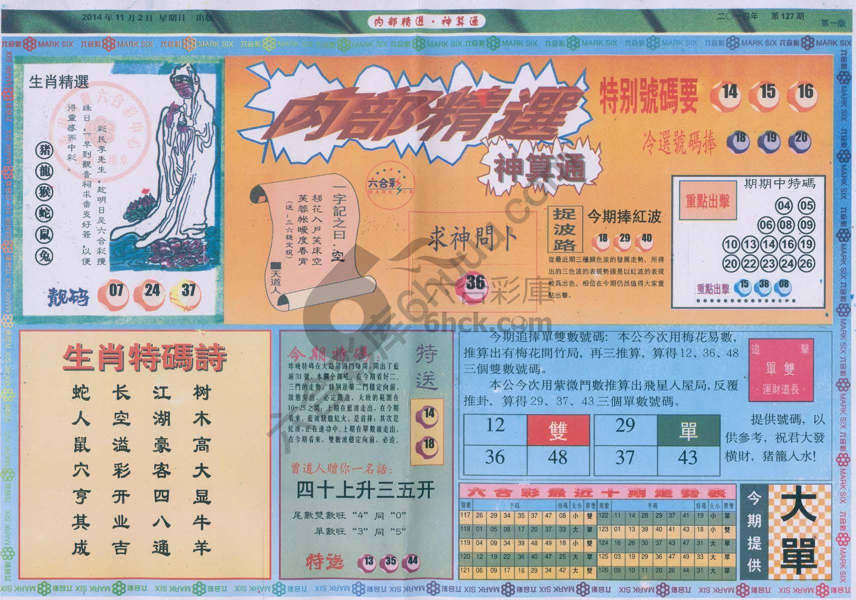 内部精选神算通