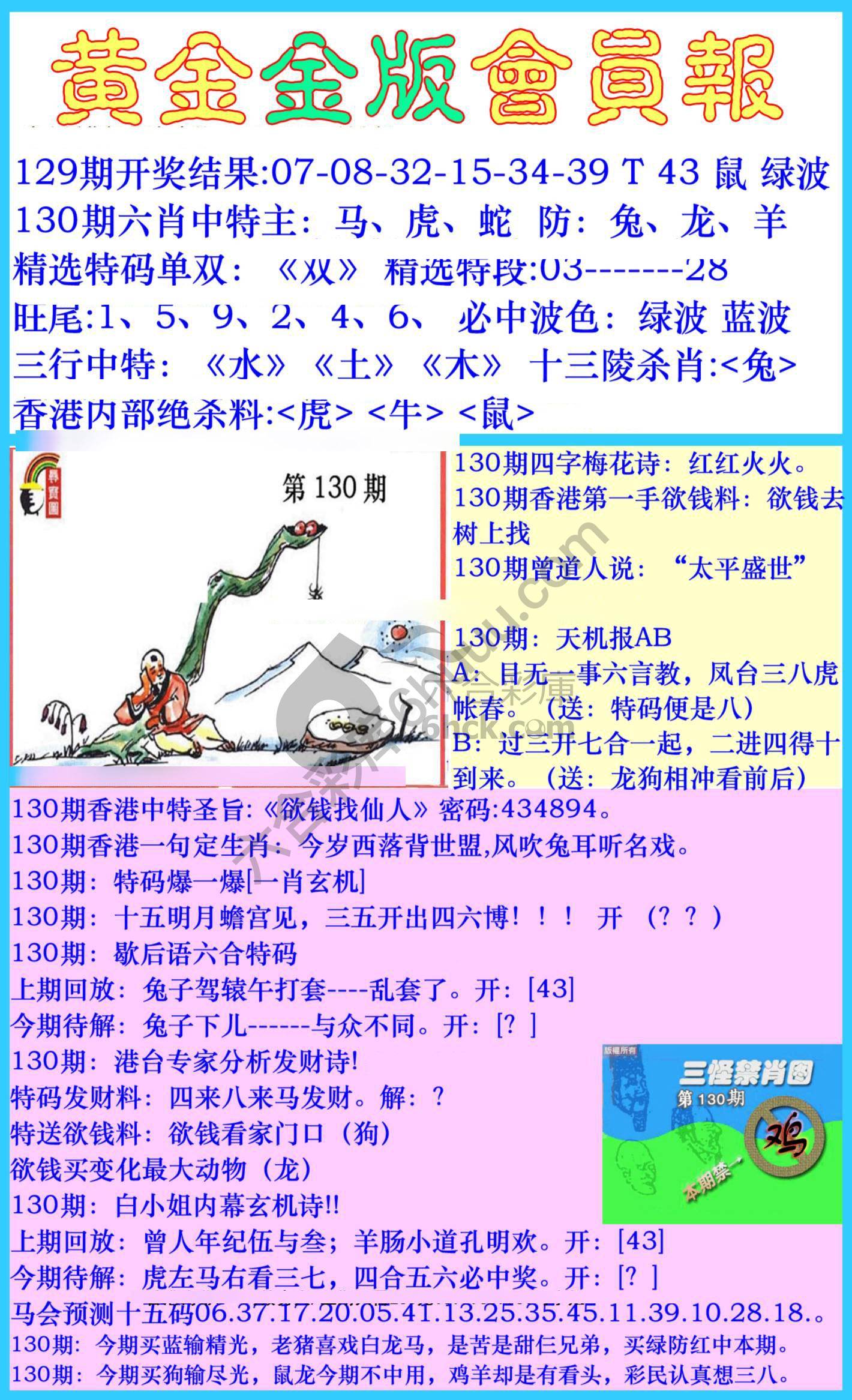 黄金金版会员报