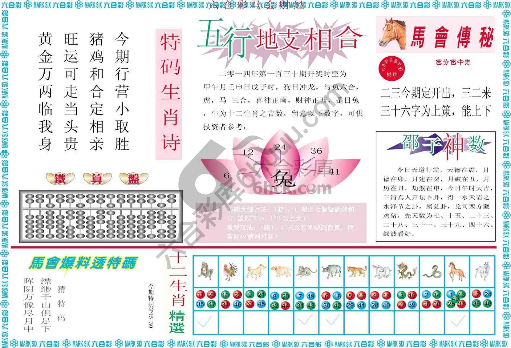 六合彩马会财经