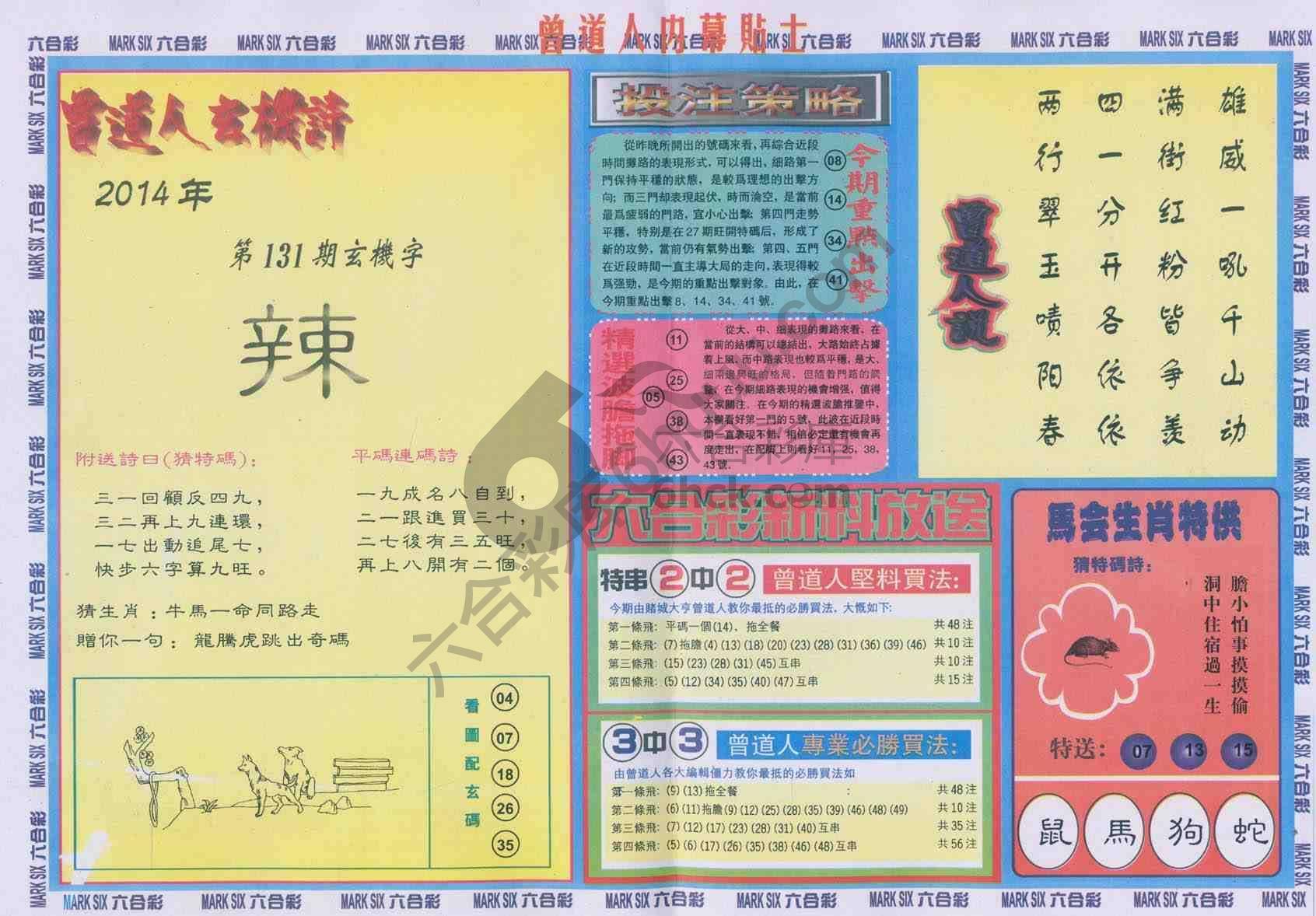 曾道人内幕贴士