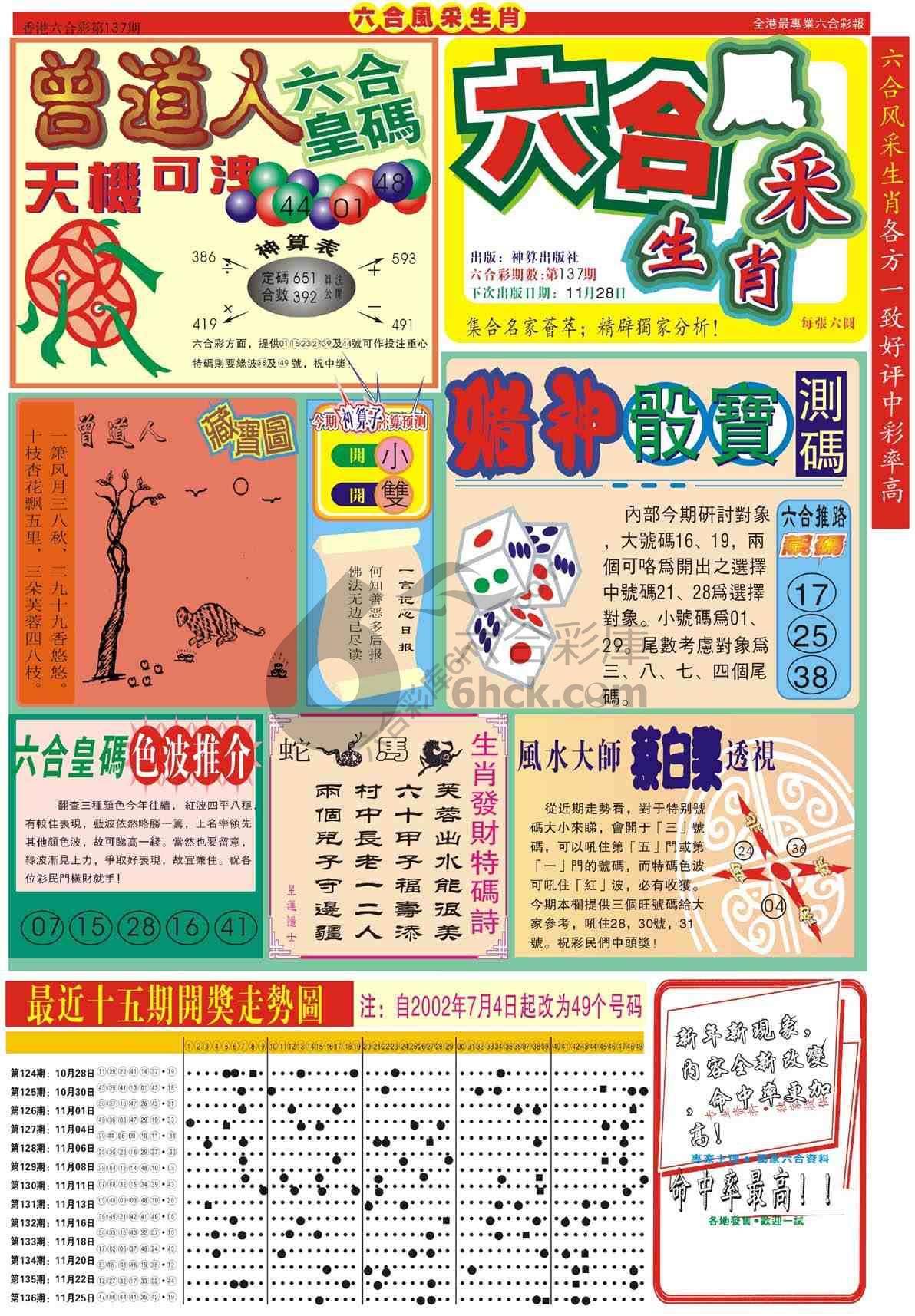 六合风采生肖