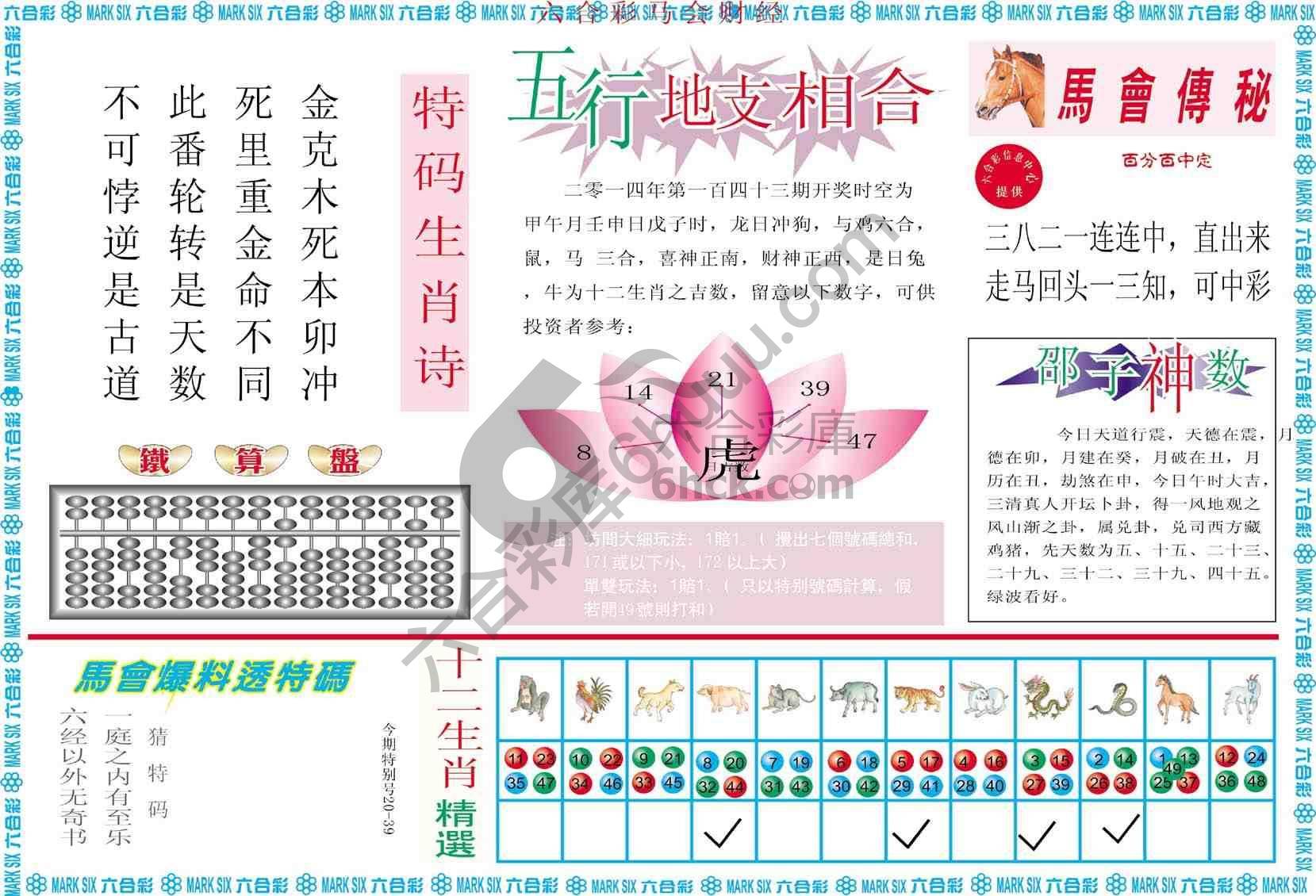 六合彩马会财经