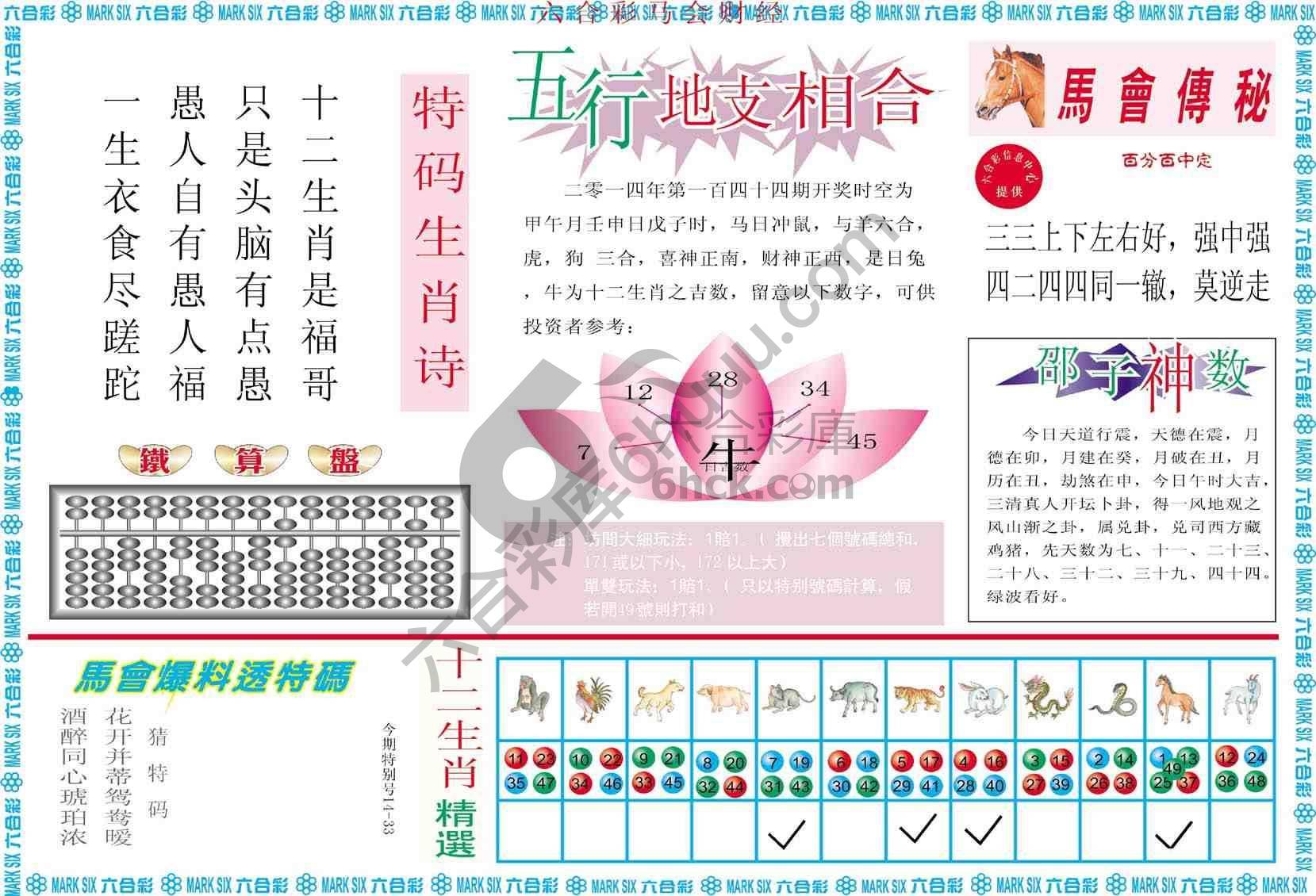 六合彩马会财经