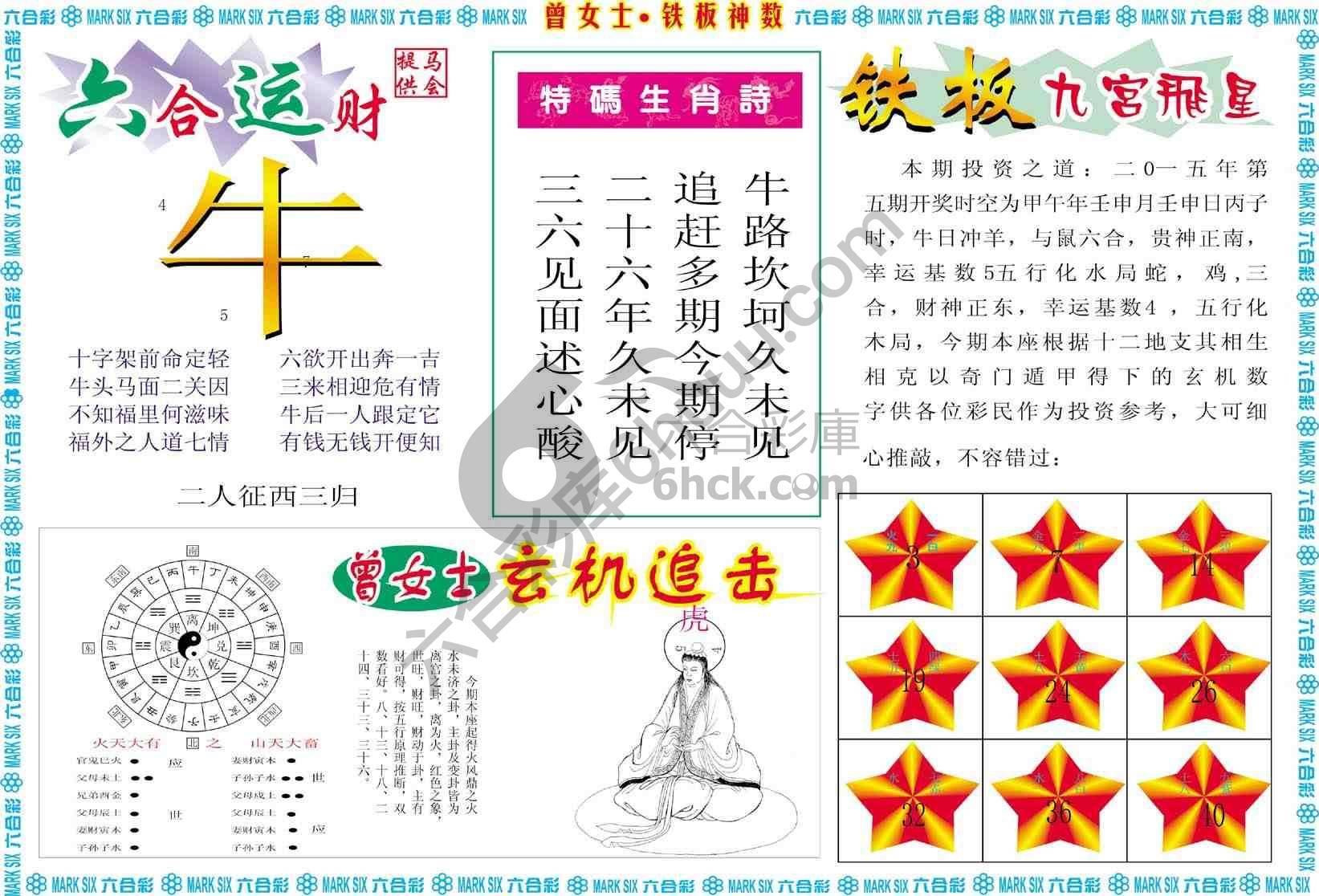 曾女士铁板神数