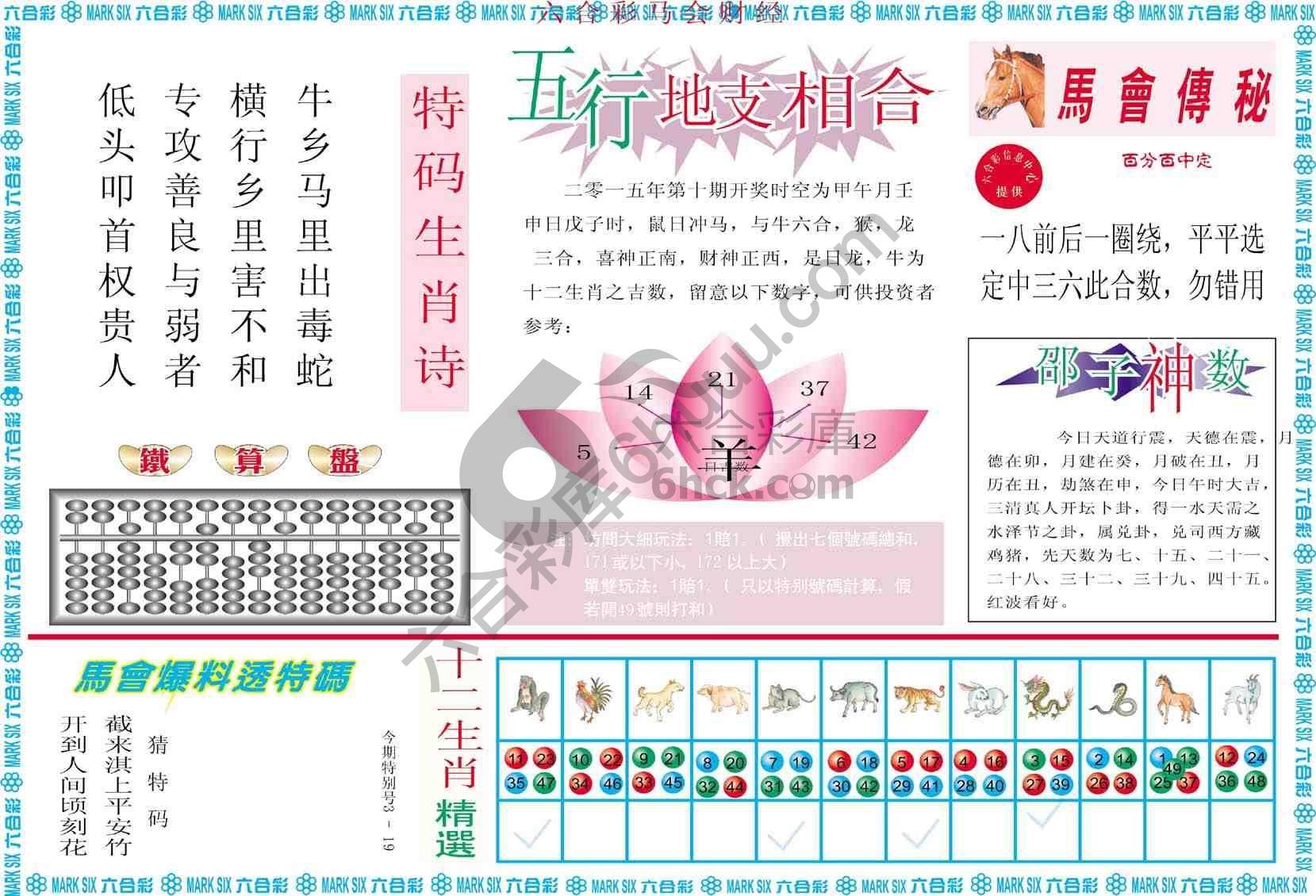 六合彩马会财经
