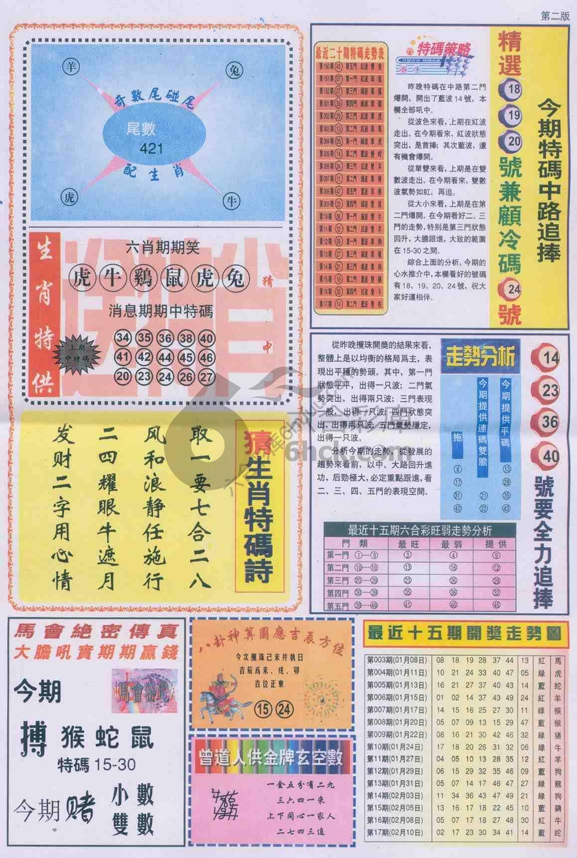 曾道人内幕消息