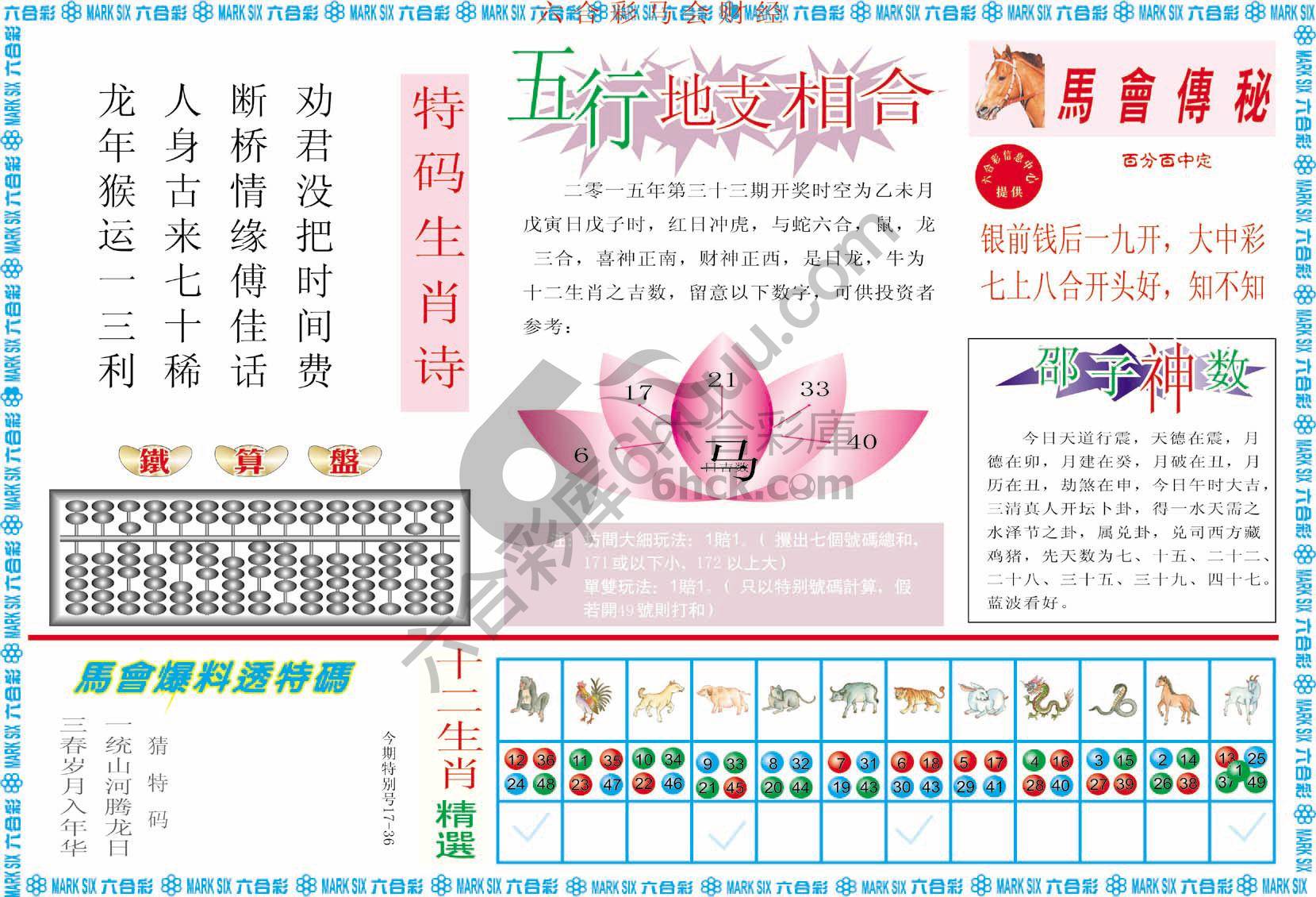 六合彩马会财经