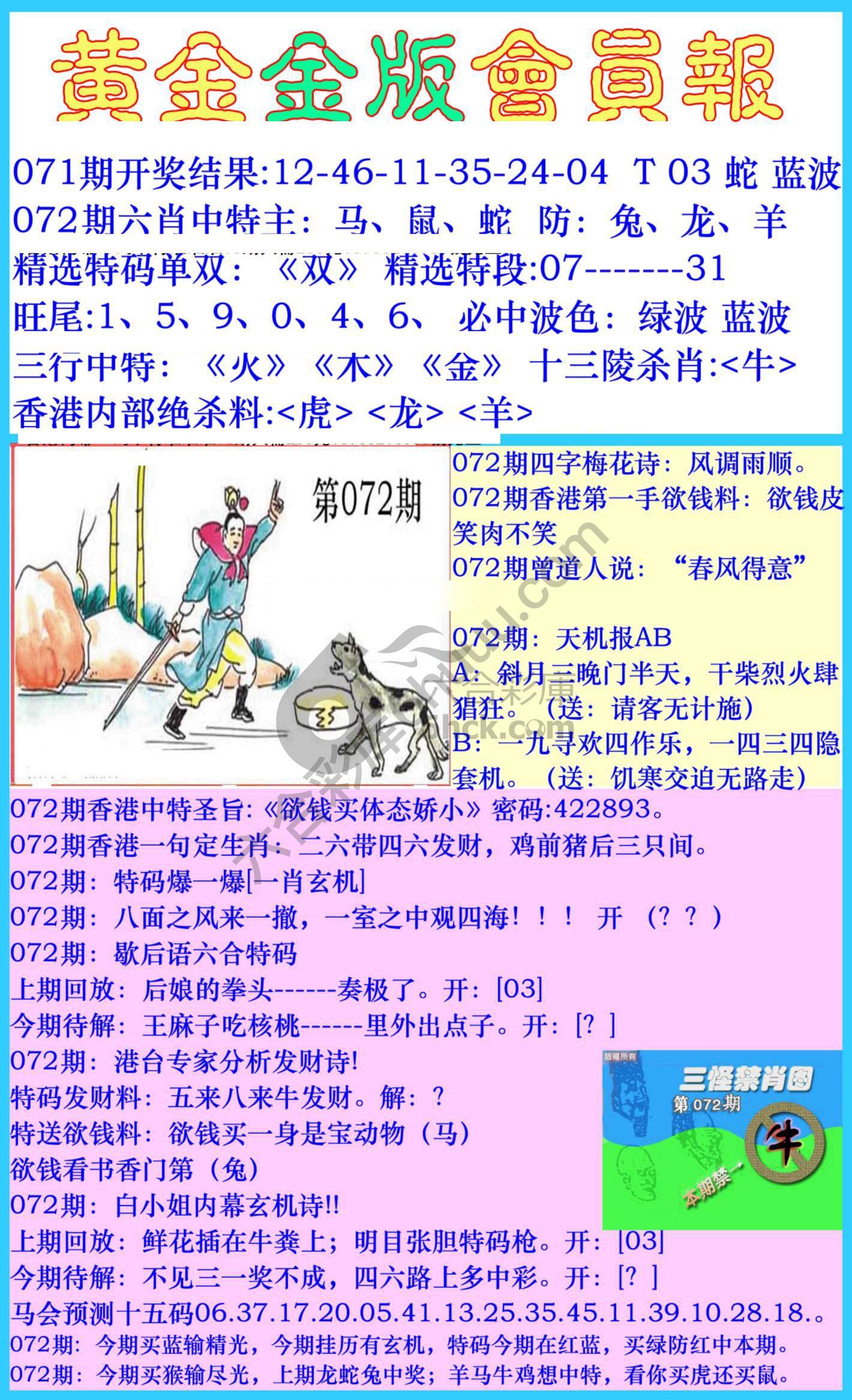 黄金金版会员报