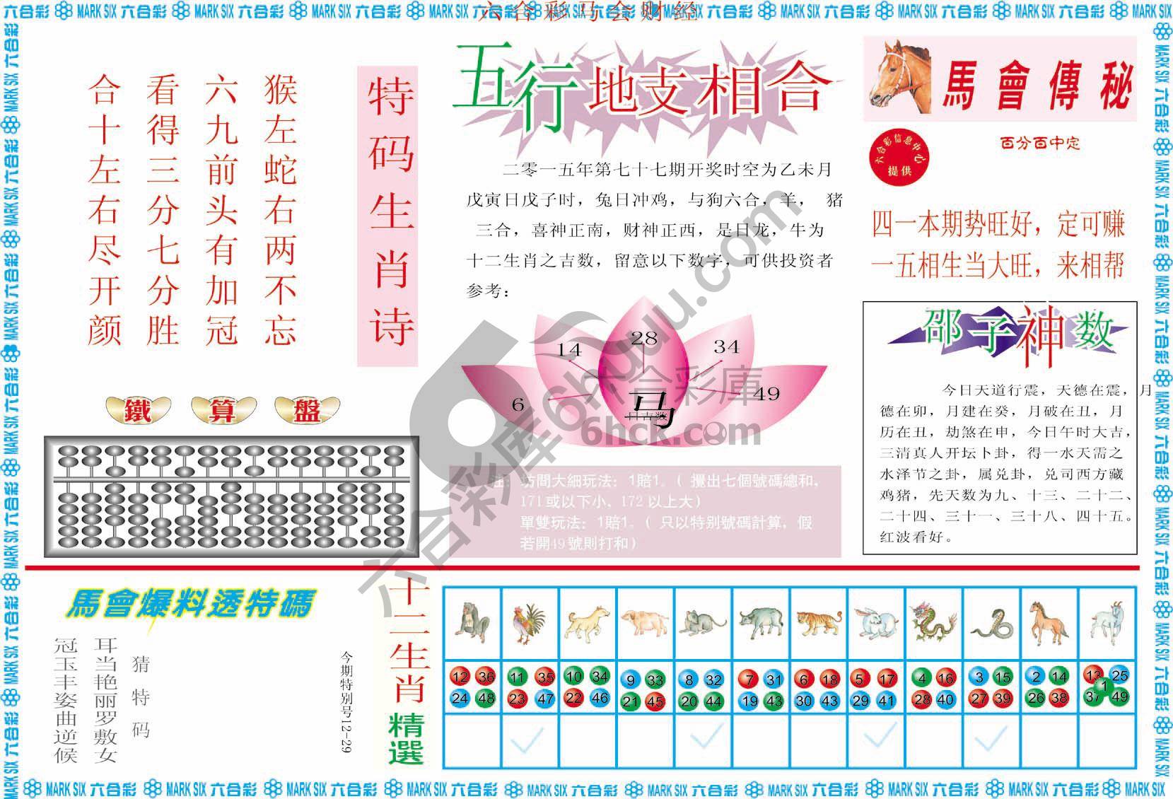 六合彩马会财经