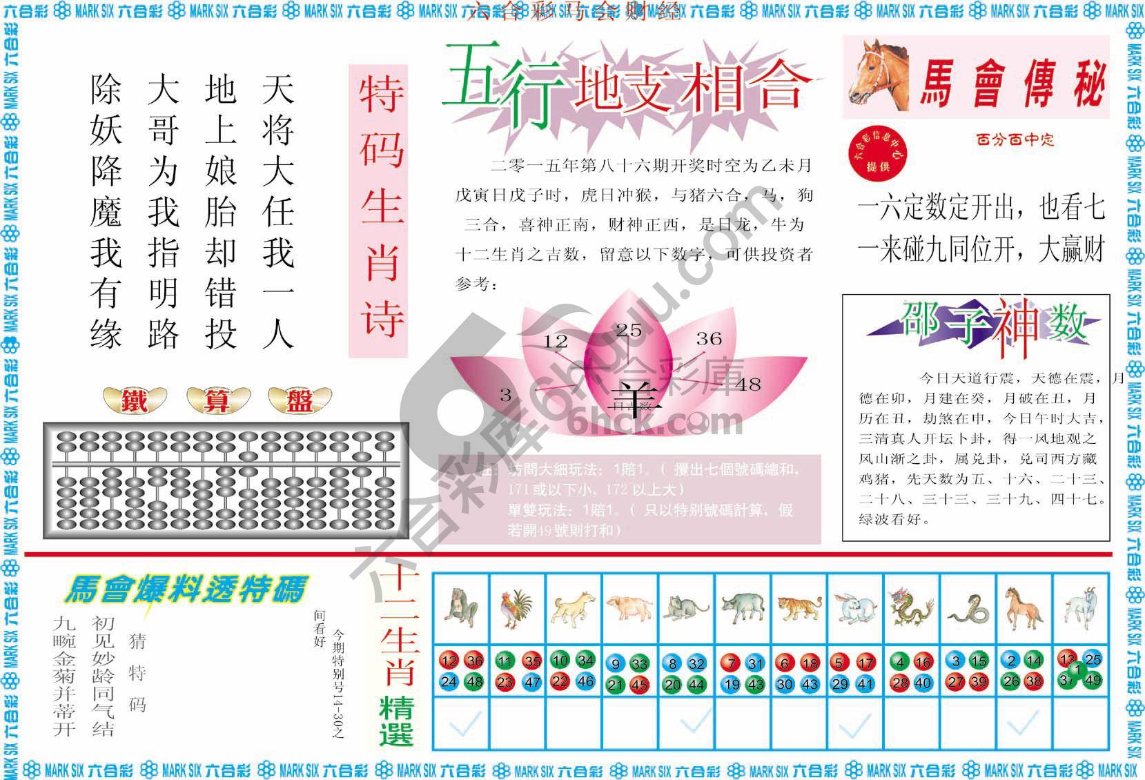 六合彩马会财经