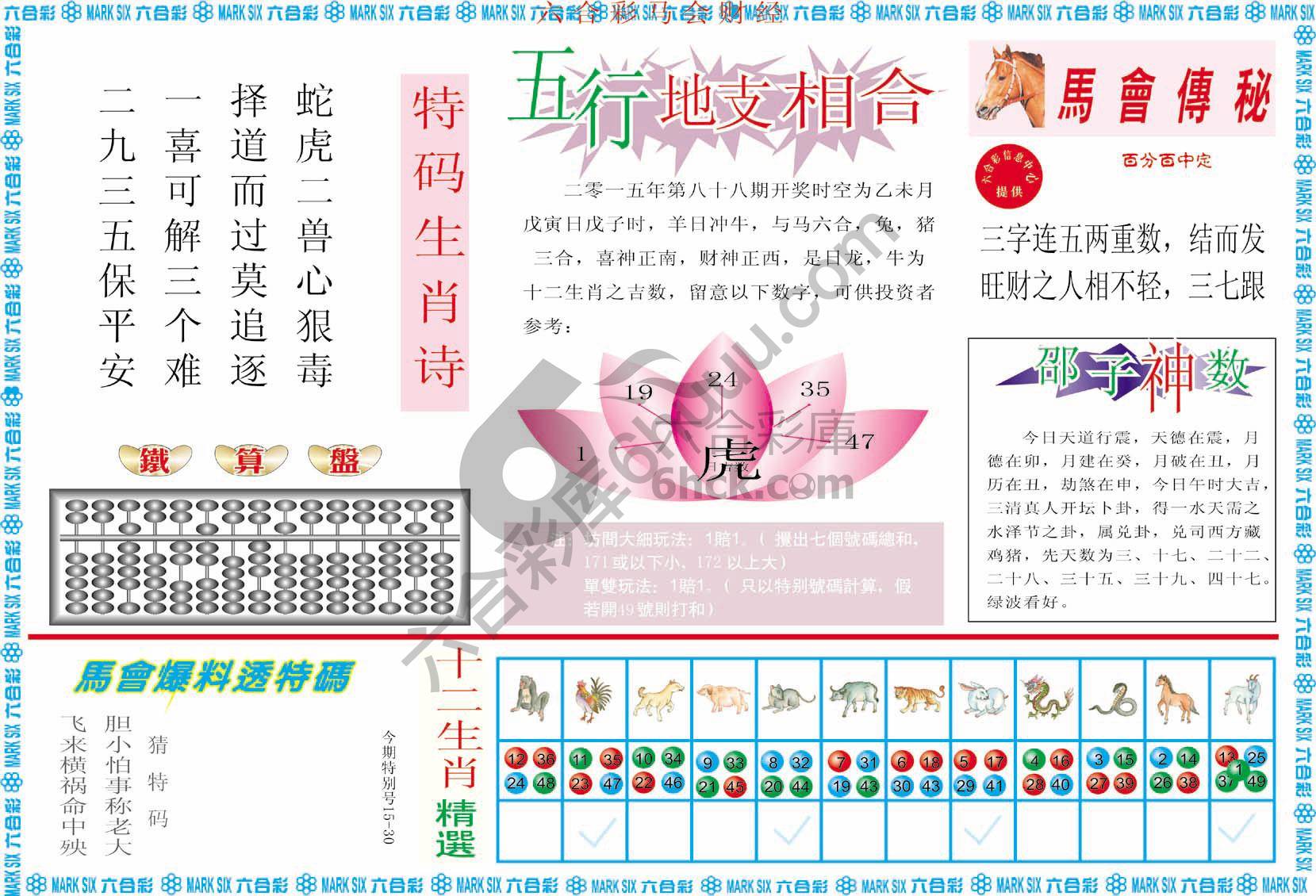 六合彩马会财经