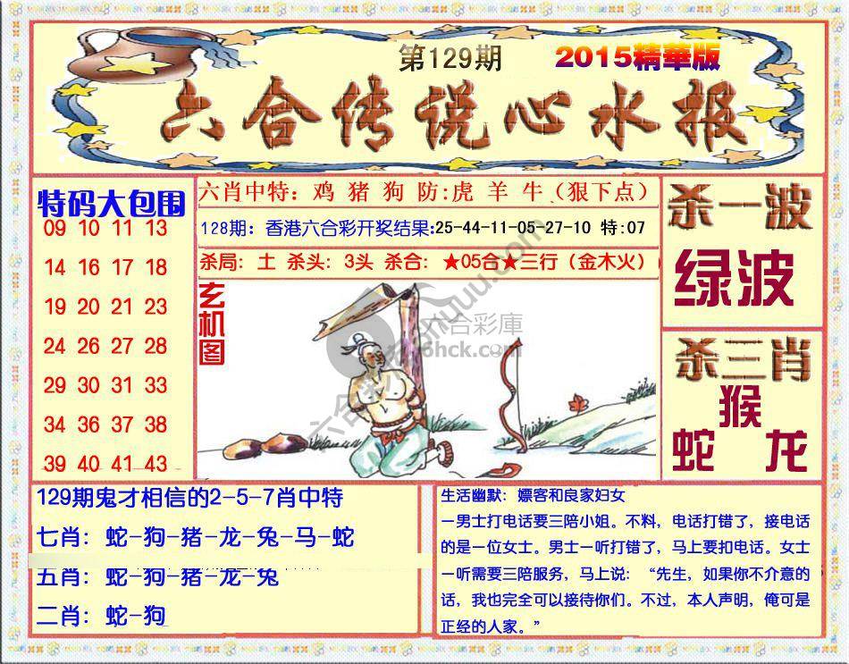 六合传说心水报