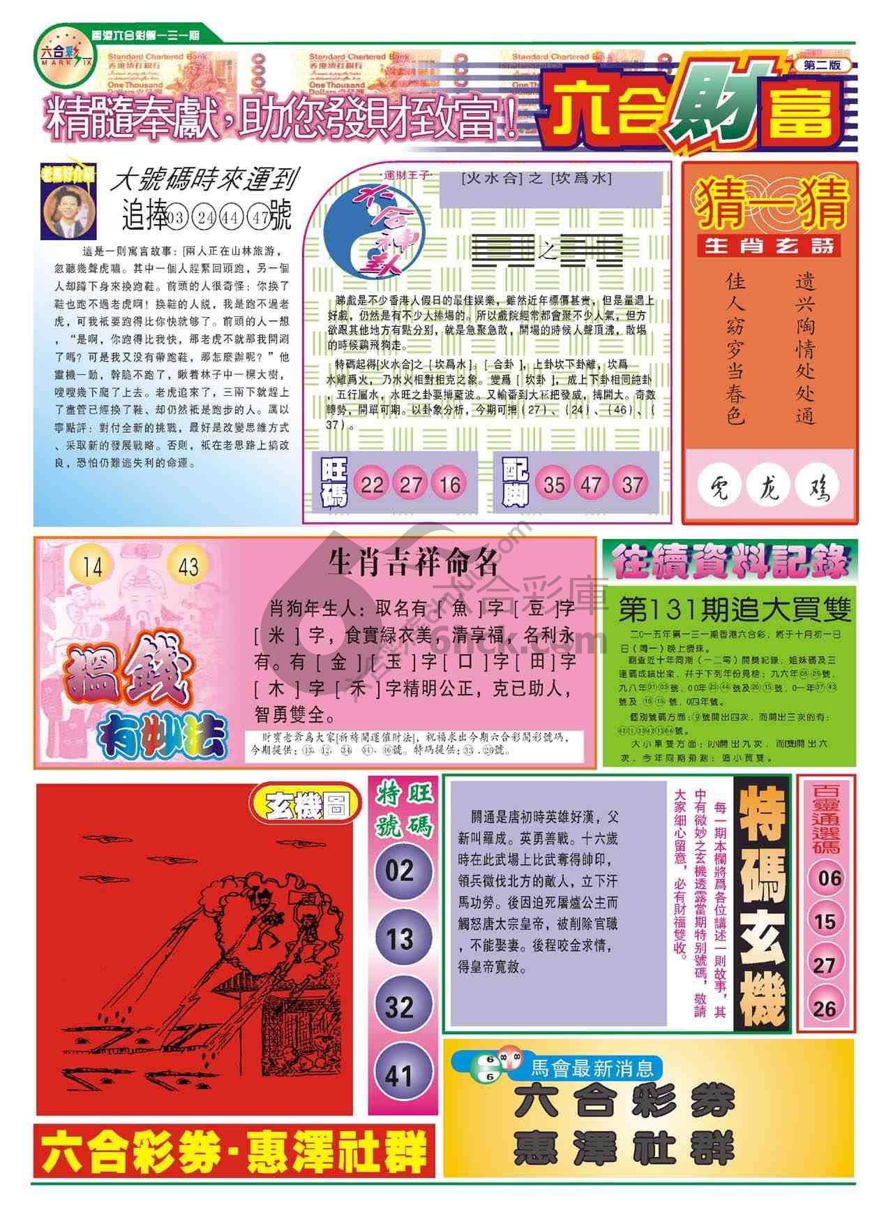 六合财富