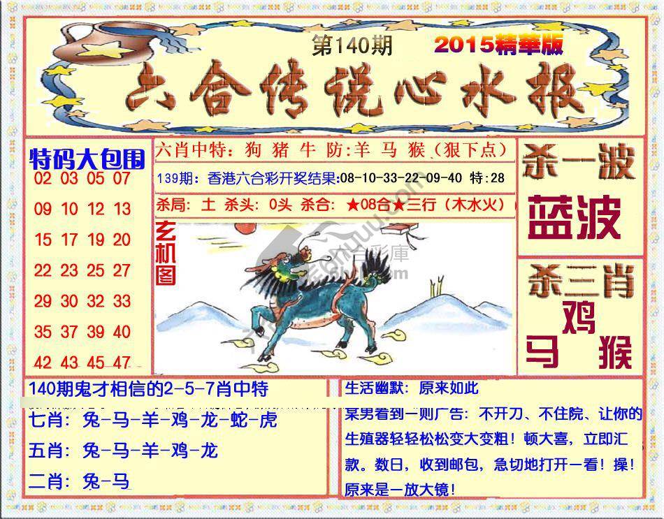 六合传说心水报