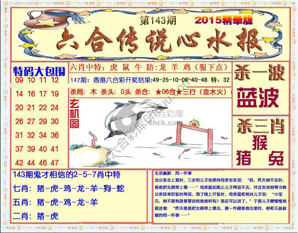 六合传说心水报